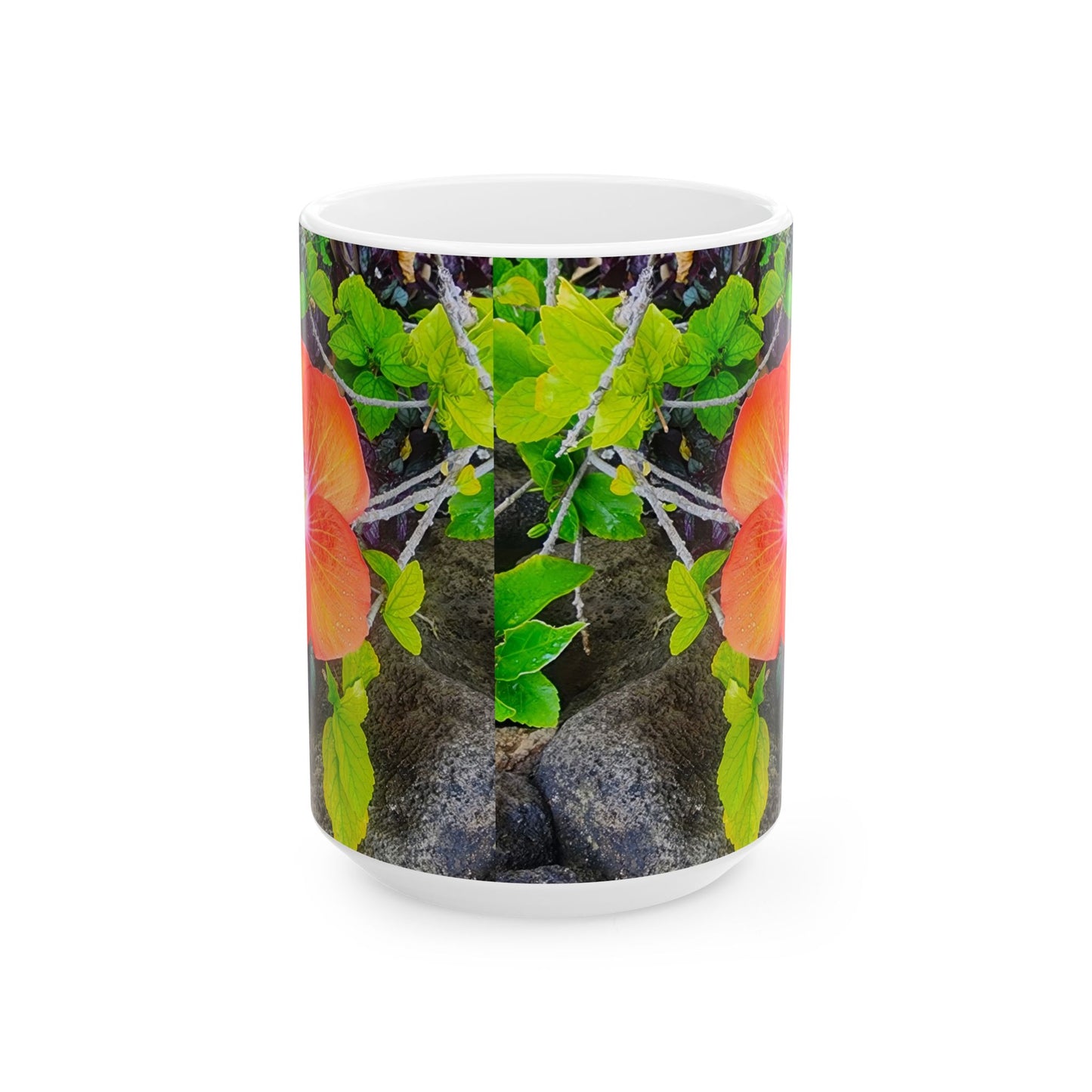 Coffee Mug (11oz/15oz) - Hawaiian Hibiscus Flower