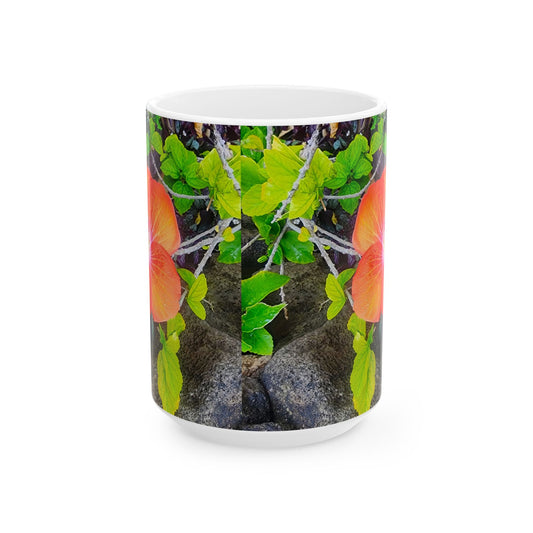 Coffee Mug (11oz/15oz) - Hawaiian Hibiscus Flower