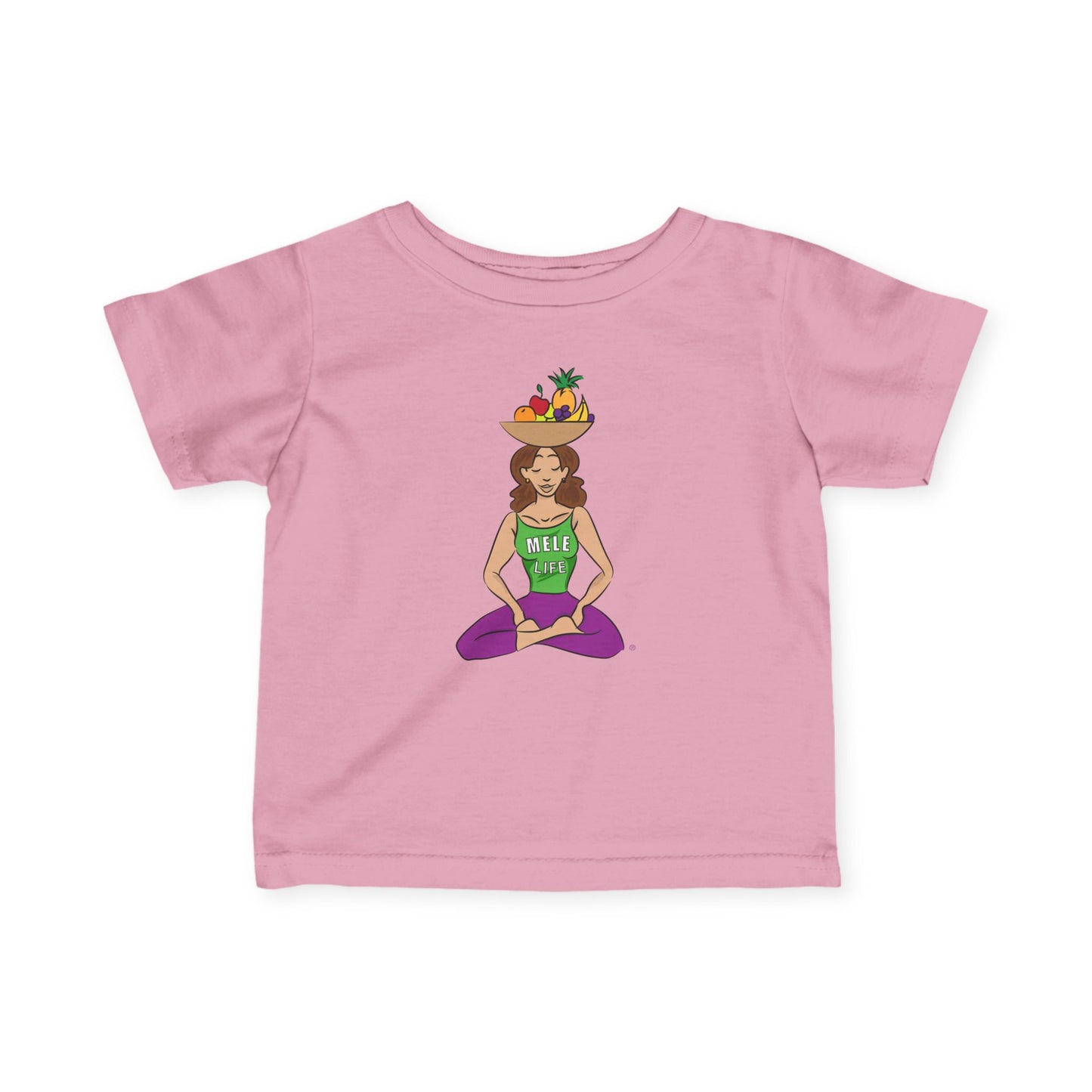 Infant Tee - Yoga Lady 1