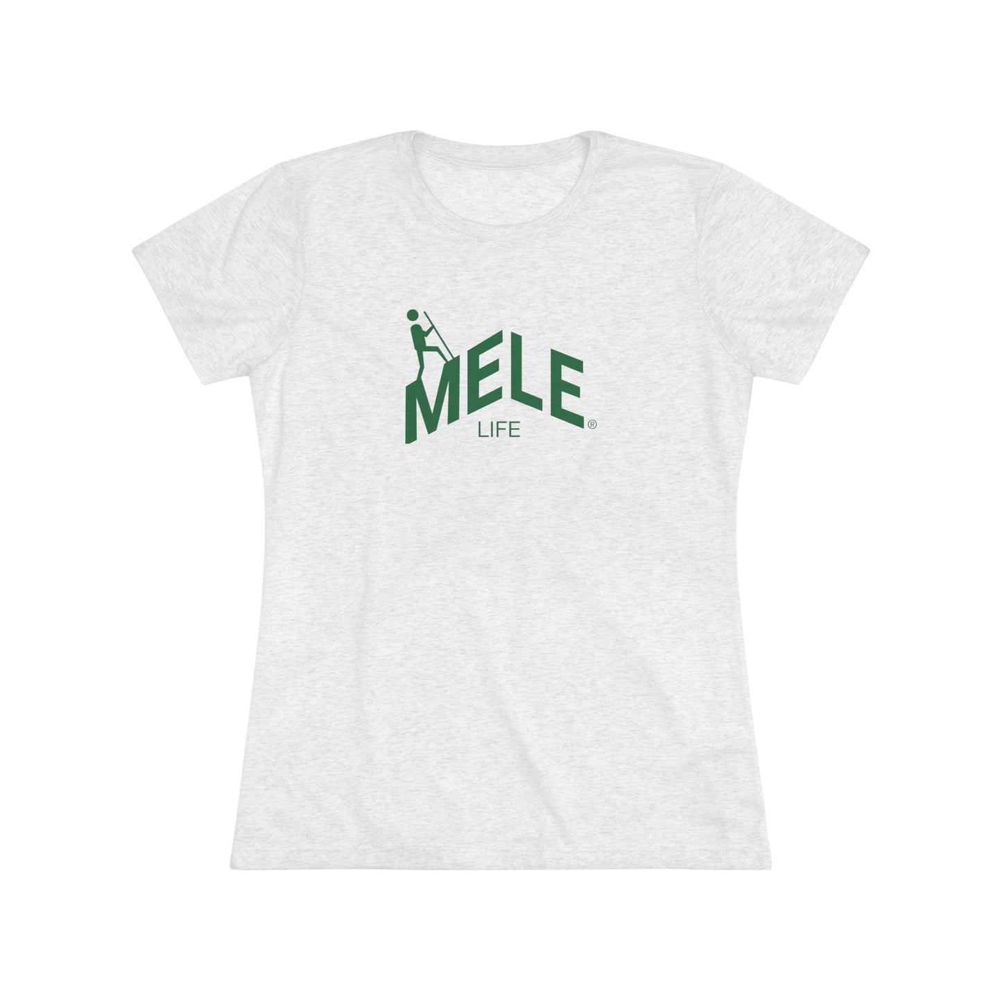 Women's Triblend Tee - MELE LIFE