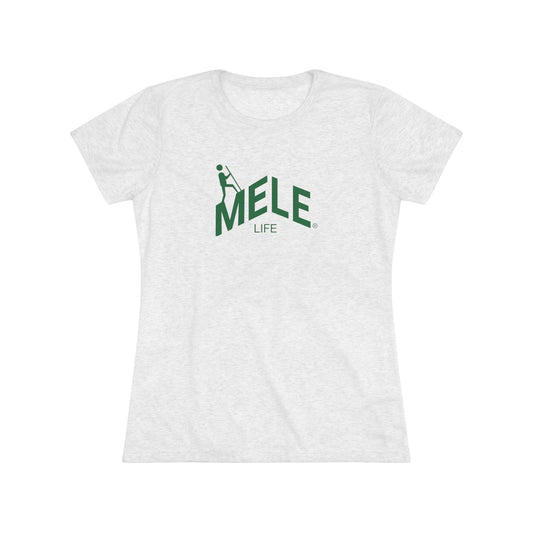 Women's Triblend Tee - MELE LIFE