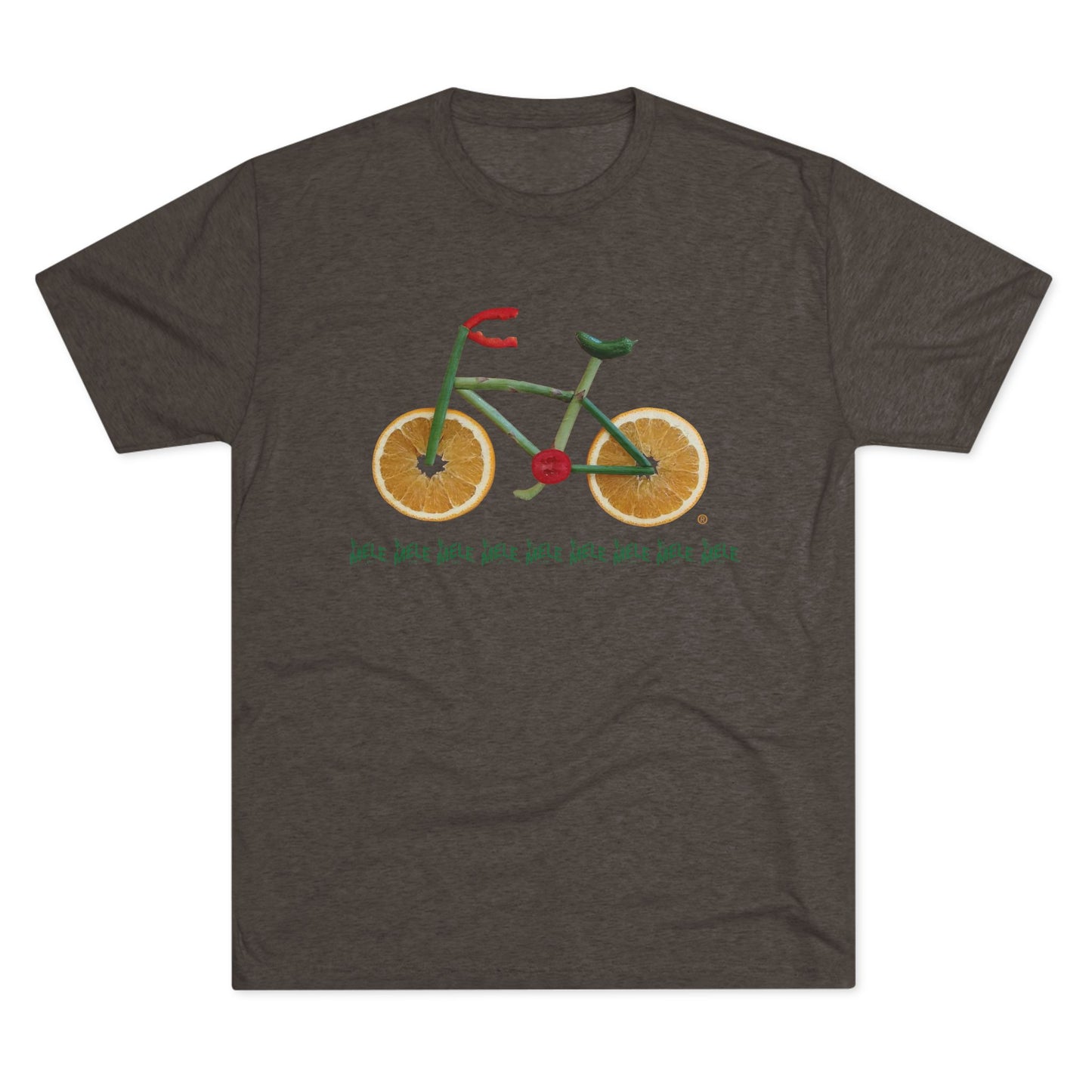 Triblend Tee (unisex) - Veggie Bike