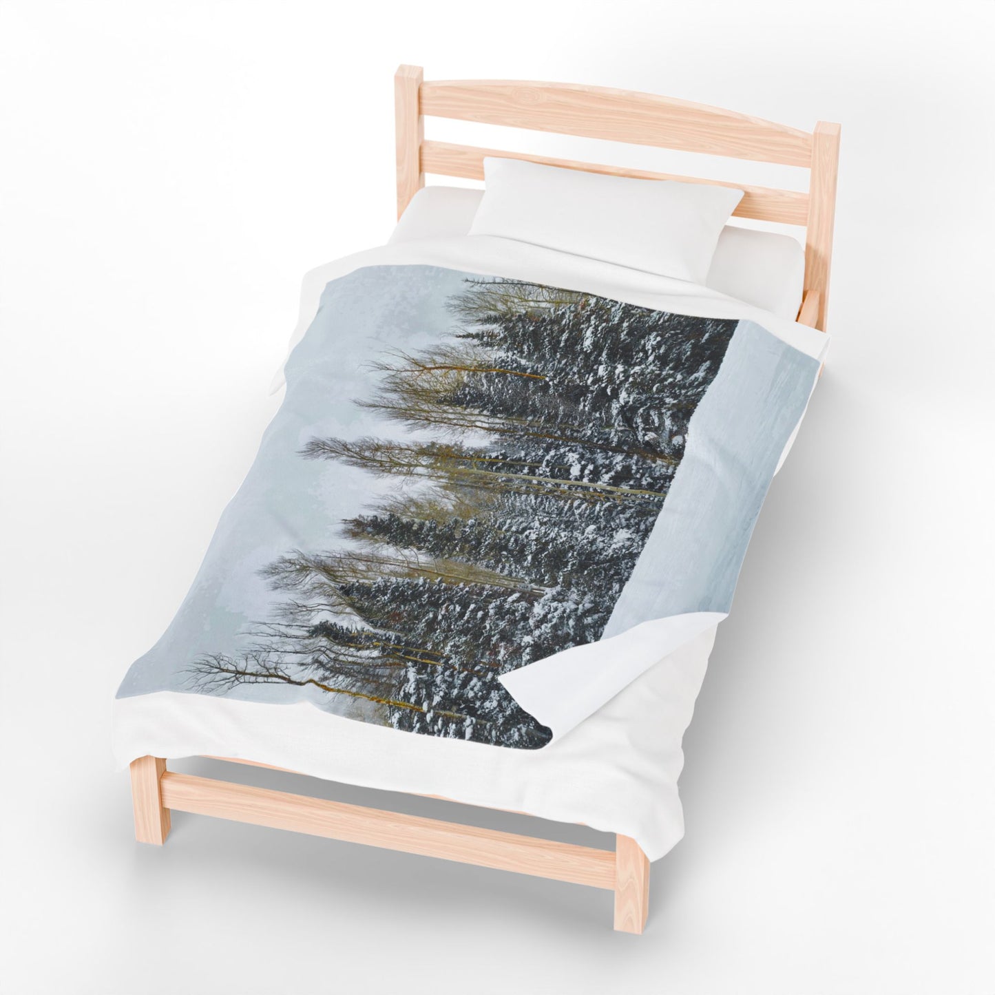 Blanket  - Forest Winterscape