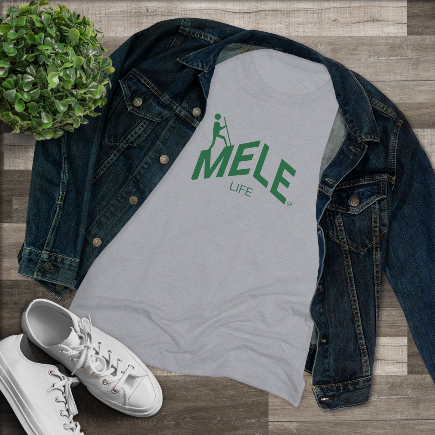 Women's Triblend Tee - MELE LIFE