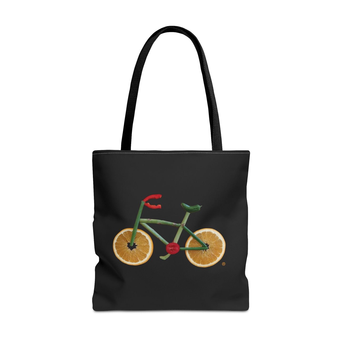 Tote Bag - Veggie Bike  (black)