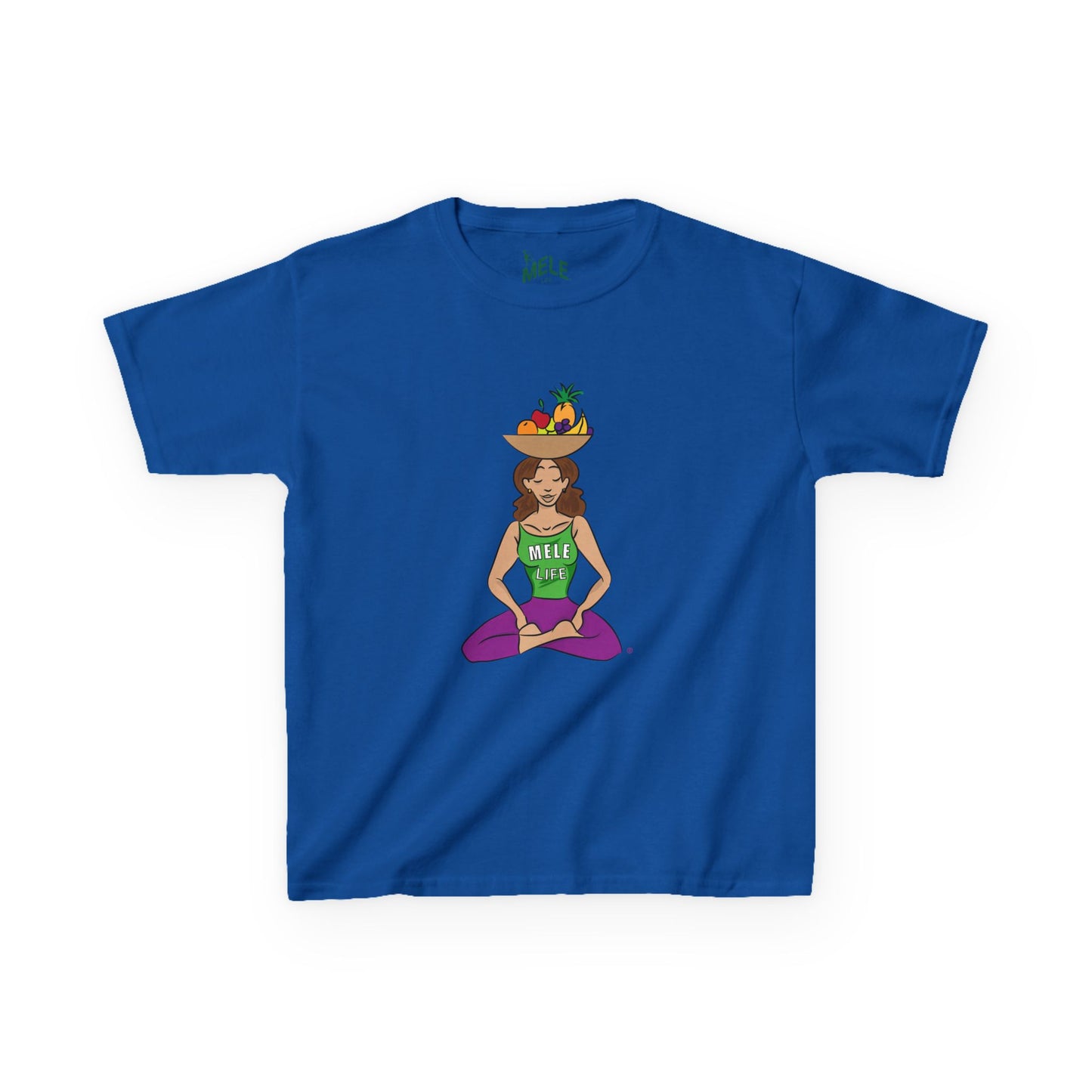 Kids Tee - Yoga Lady 1