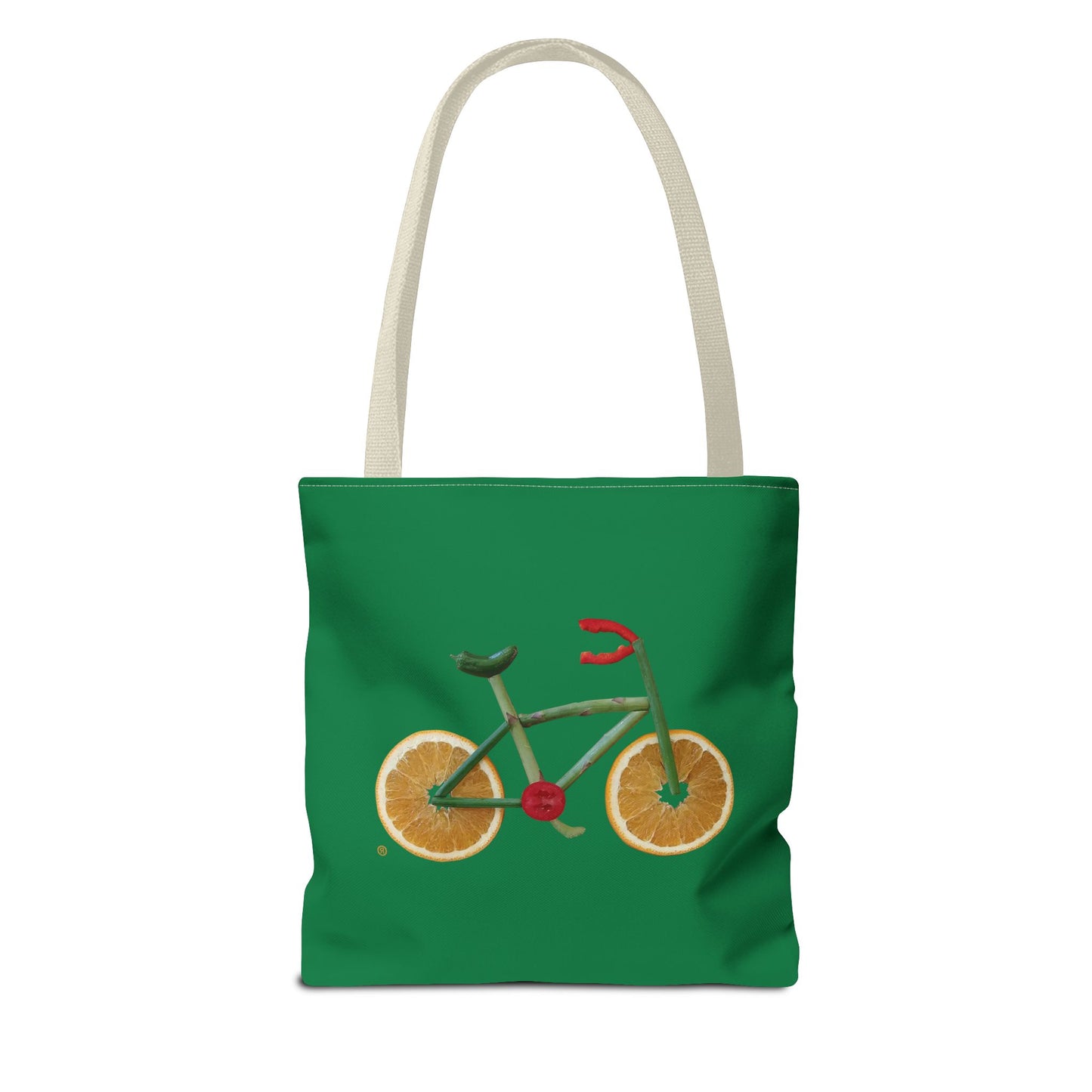 Tote Bag - Veggie Bike  (green)