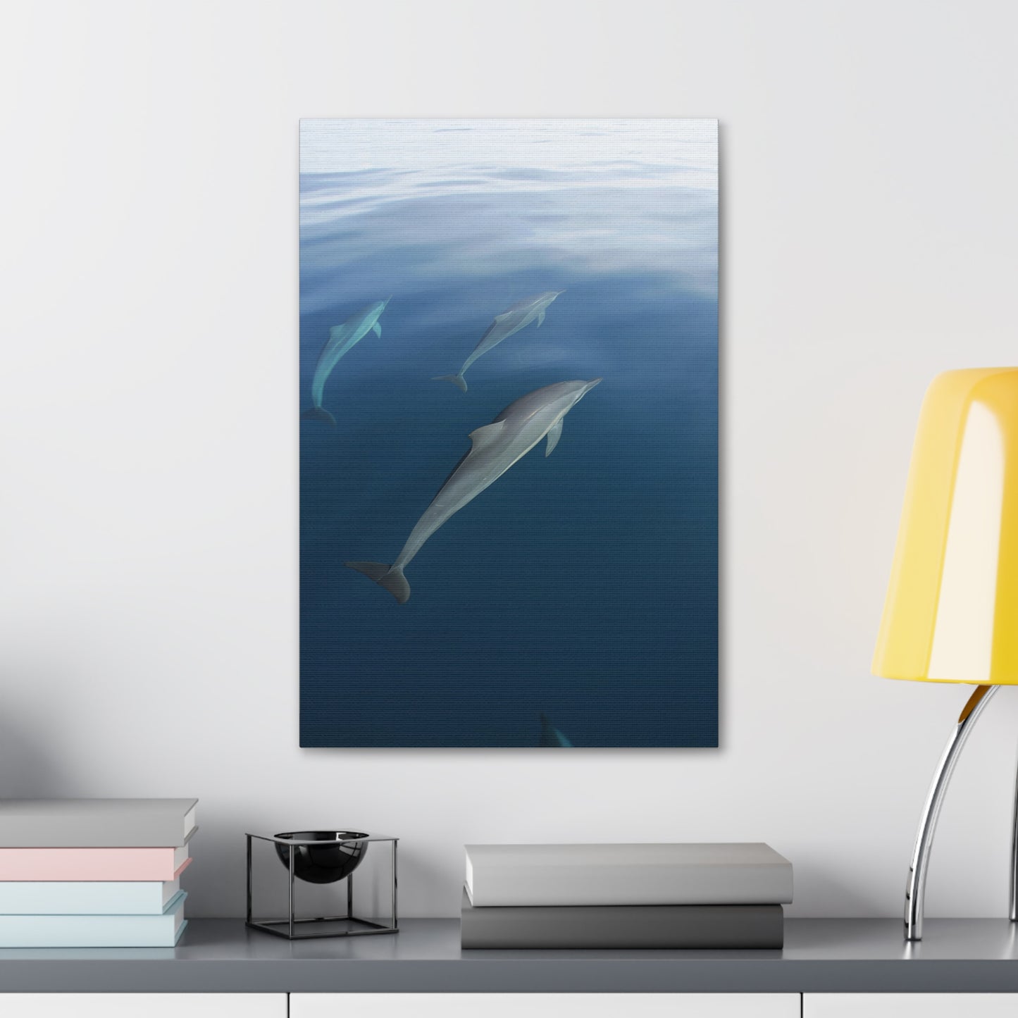 Canvas Wall Art - Dolphins