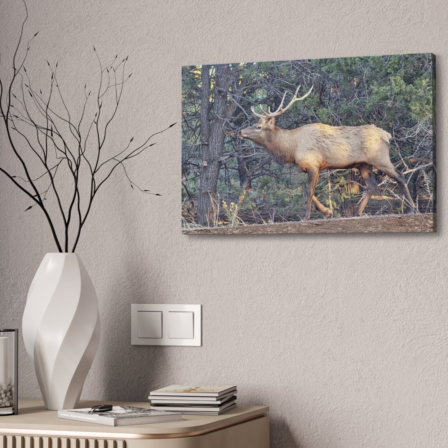 Canvas Wall Art - Elk