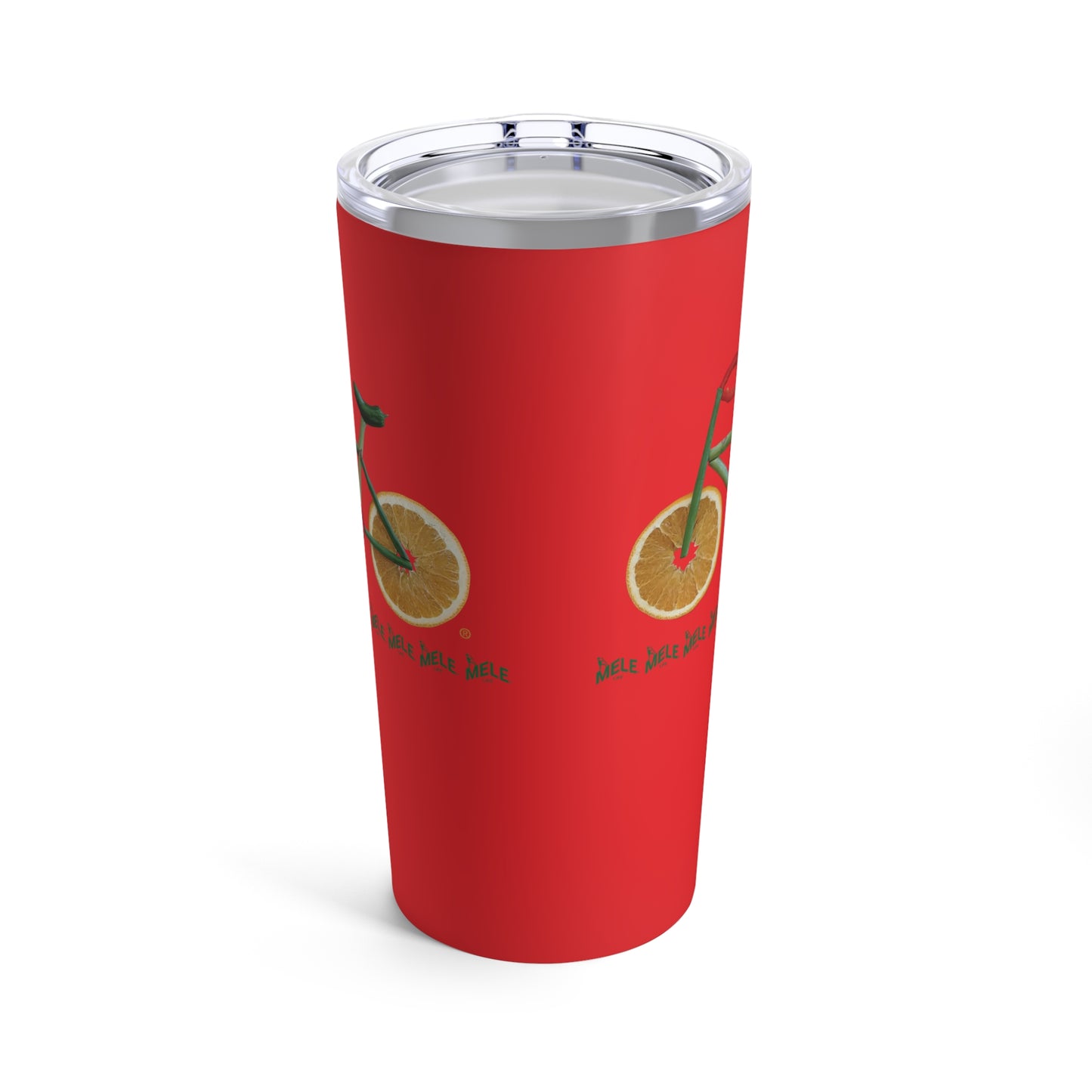 Tumbler 20oz - Veggie Bike   (red)