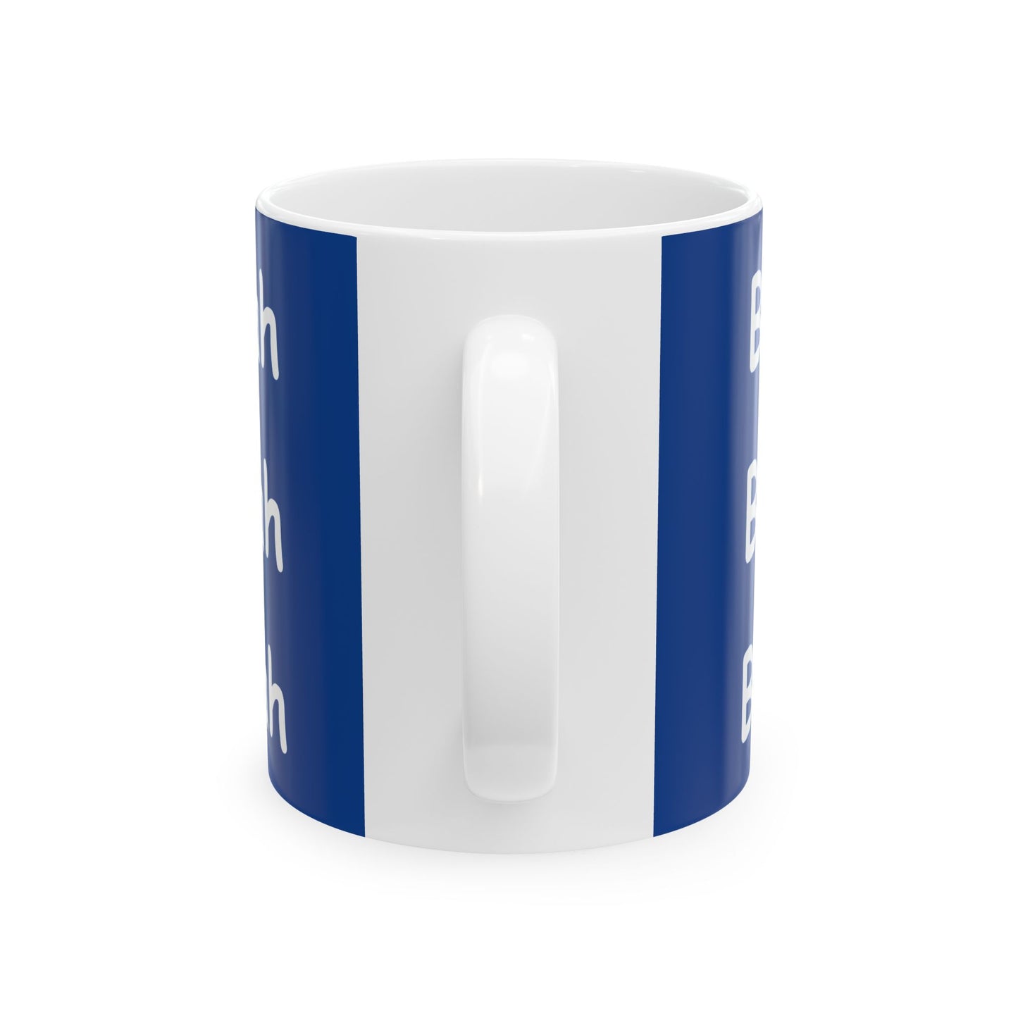 Coffee Mug (11oz/15oz) - Blah Blah Blah  (blue)