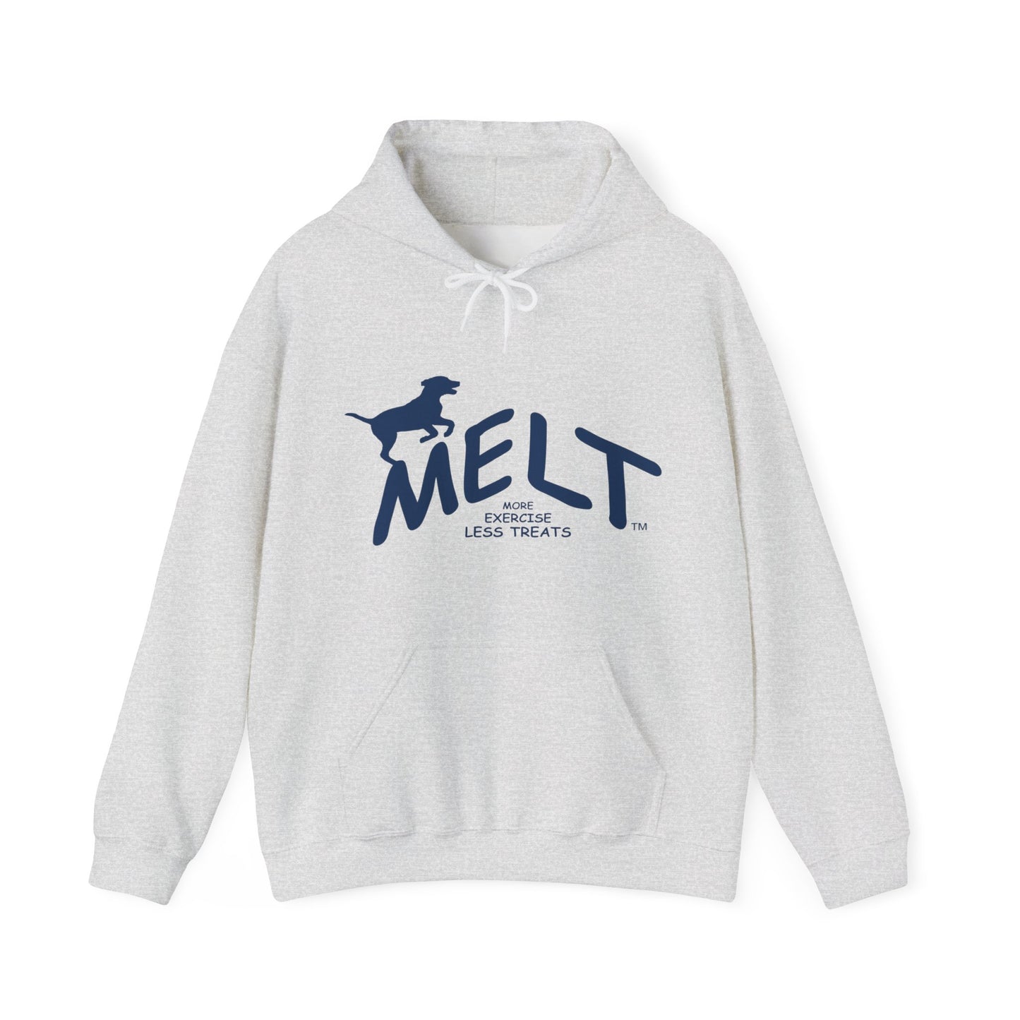 Hooded Sweatshirt (unisex) - MELT   (blue)