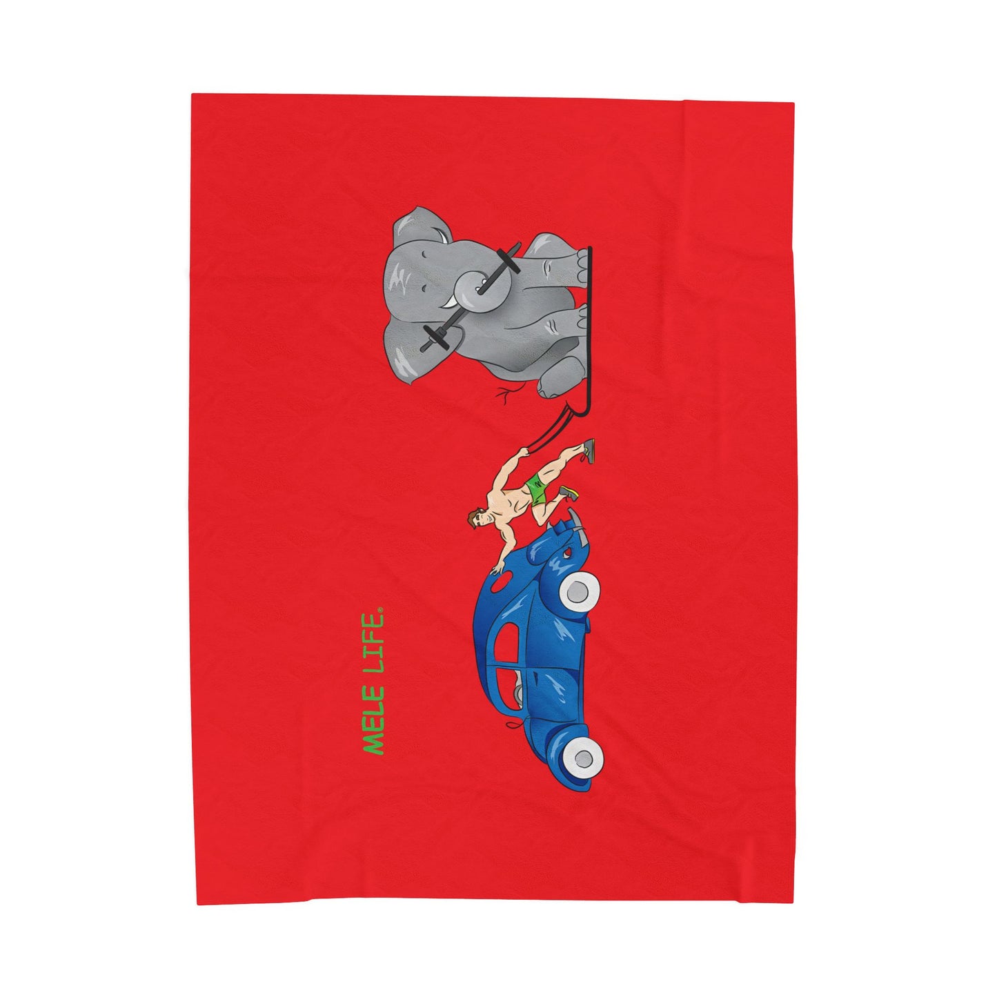Blanket  - Strong White Man  (red)