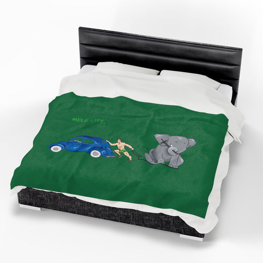 Blanket  - Strong White Man  (green)