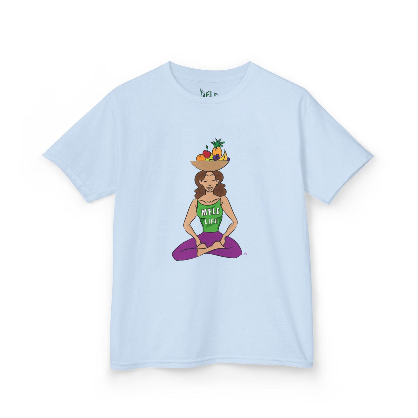 Kids Tee - Yoga Lady 1