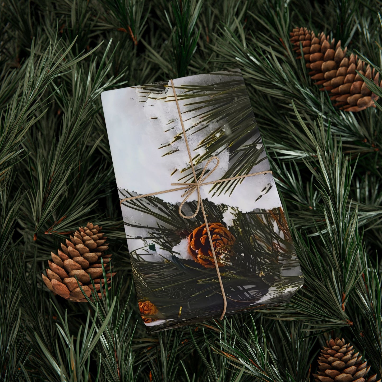 Wrapping Paper - Pine Cones