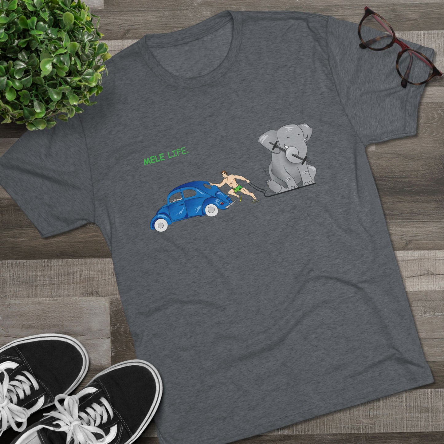 Triblend Tee (unisex) - Strong White Man