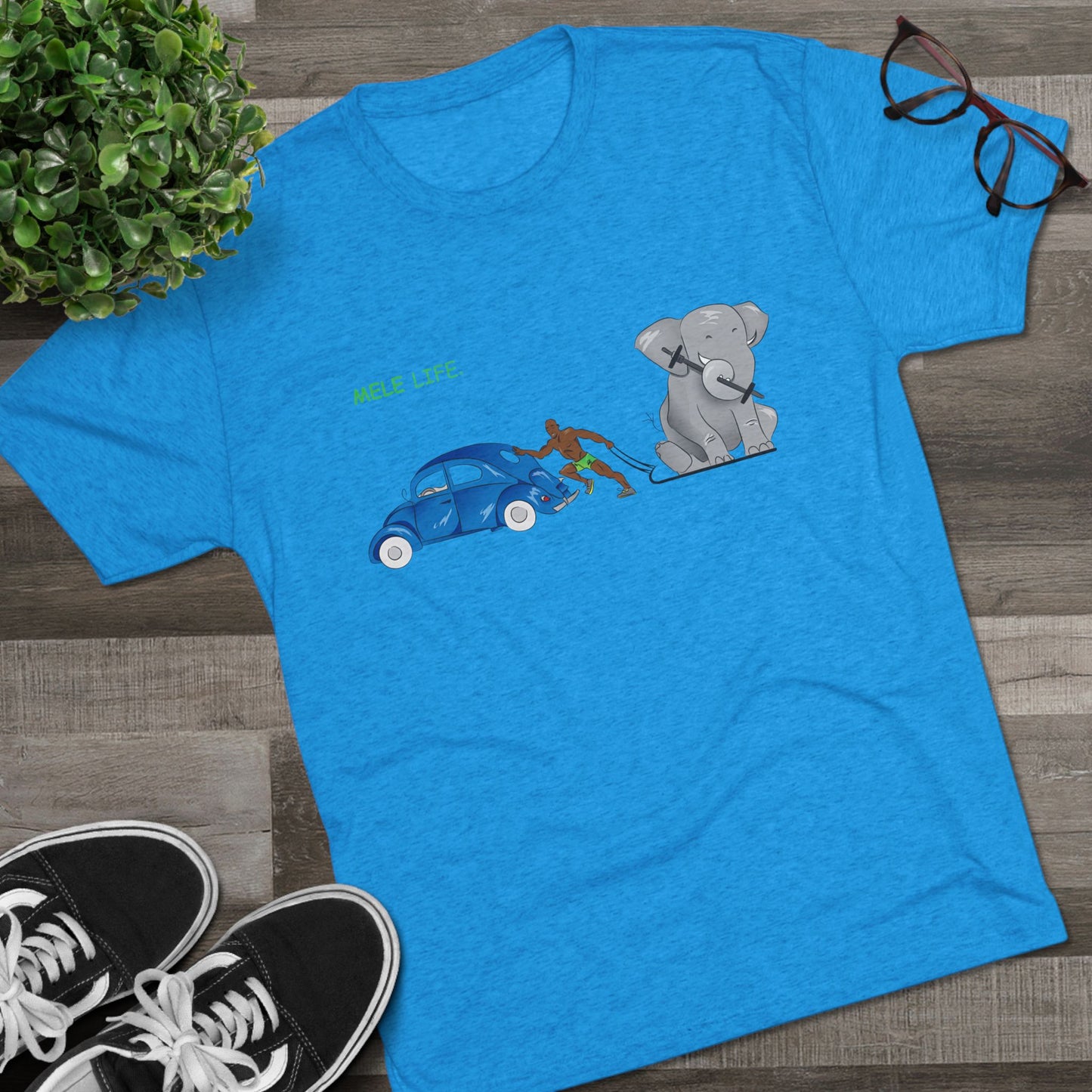 Triblend Tee (unisex) - Strong Black Man