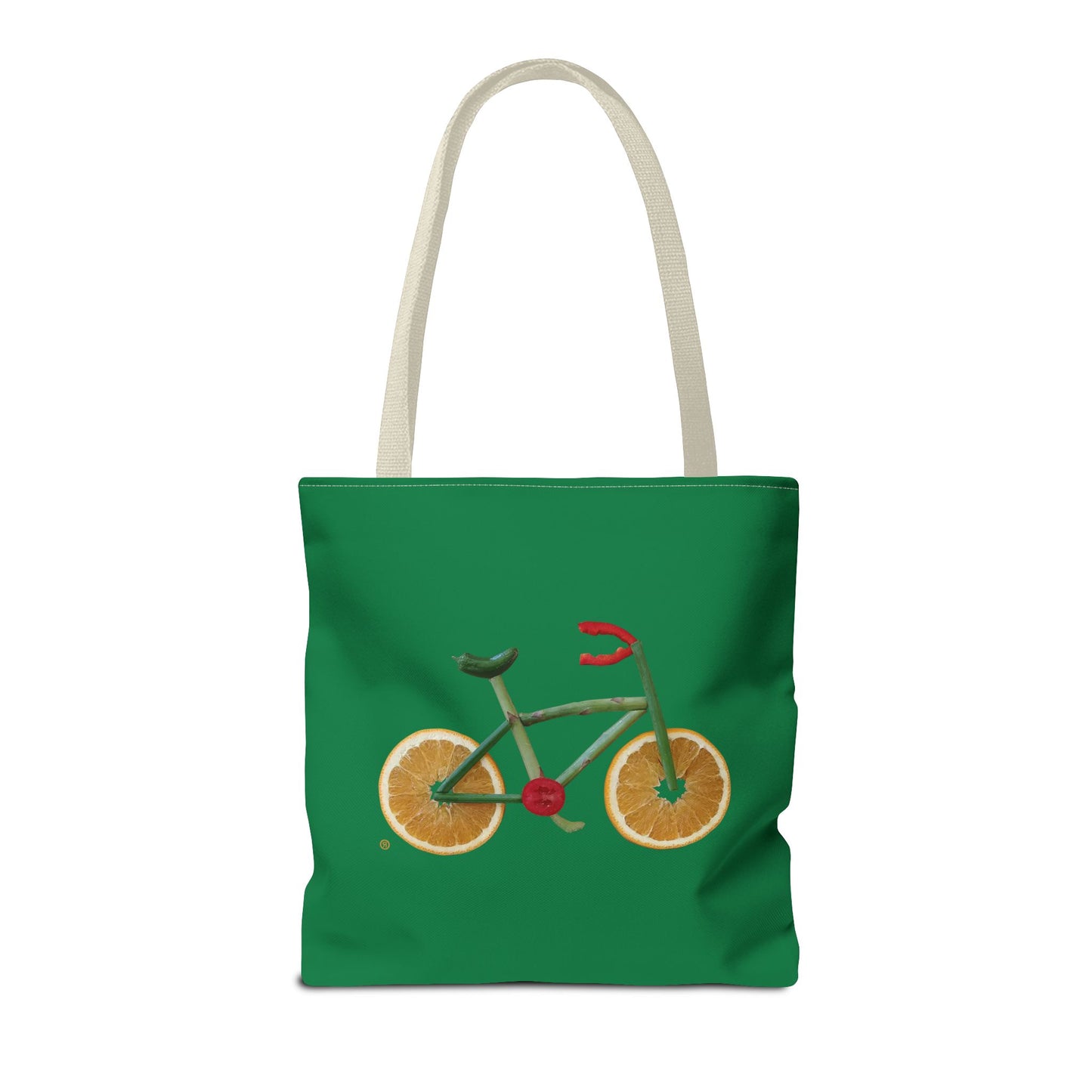 Tote Bag - Veggie Bike  (green)