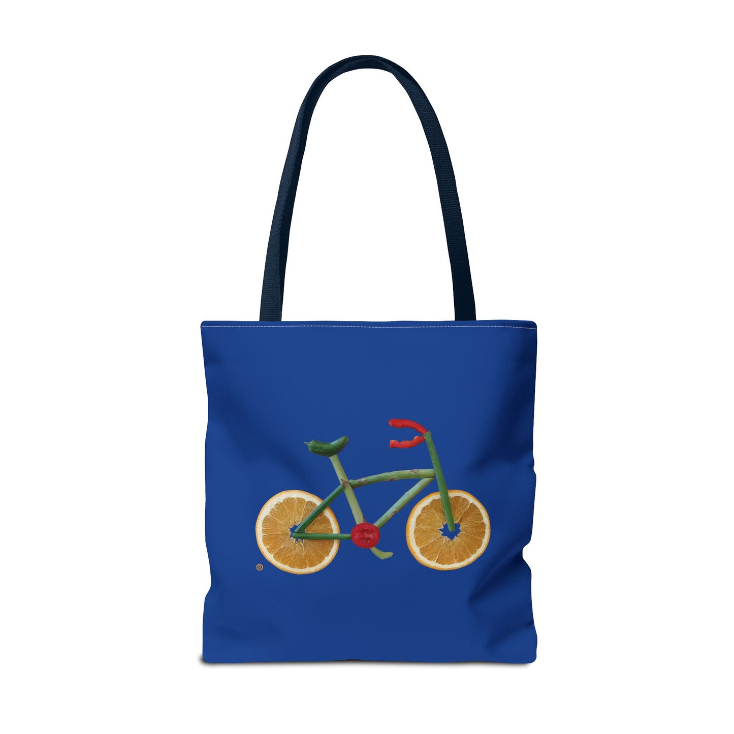Tote Bag - Veggie Bike  (blue)