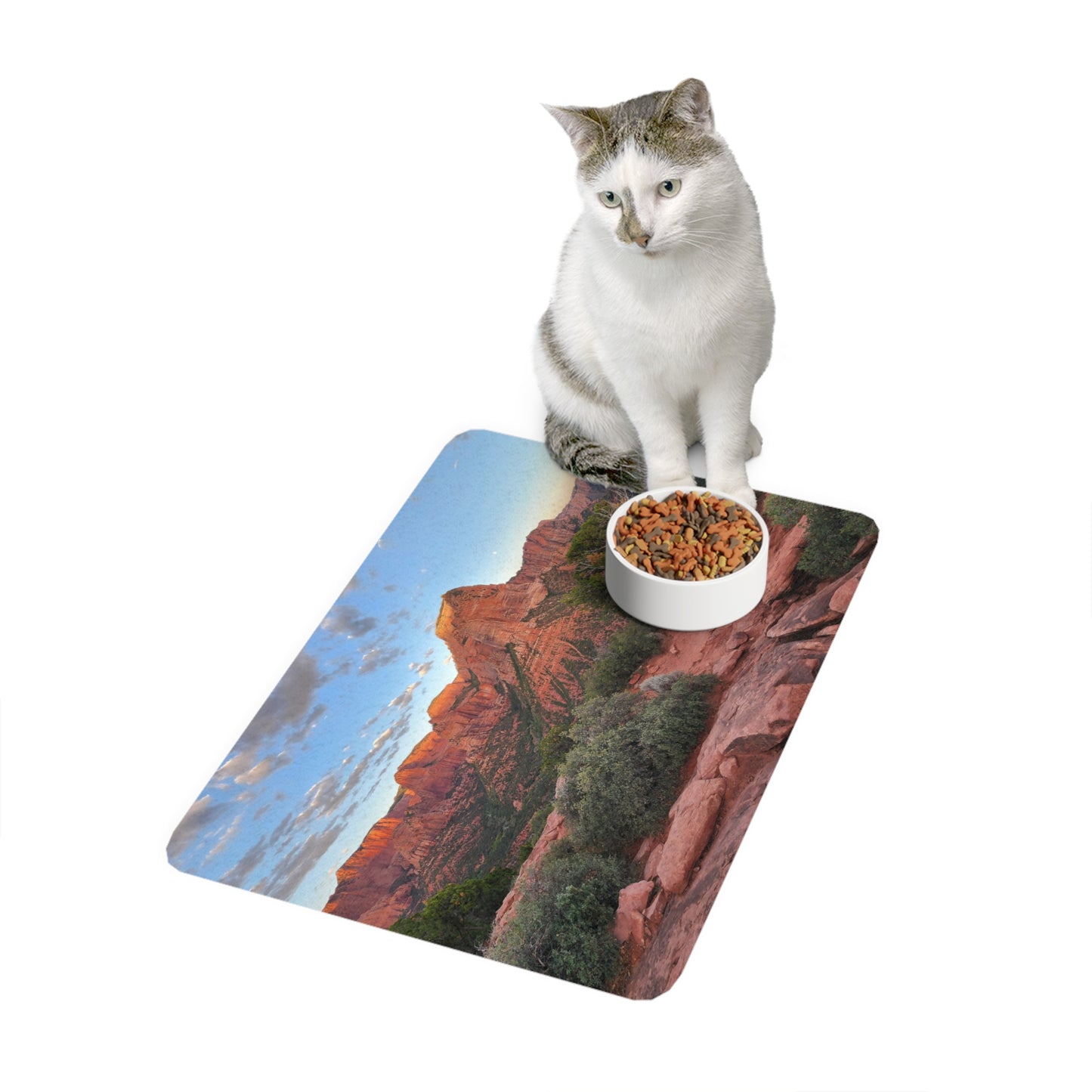 Dog Food Mat - Kolob Canyons in Zion National Park