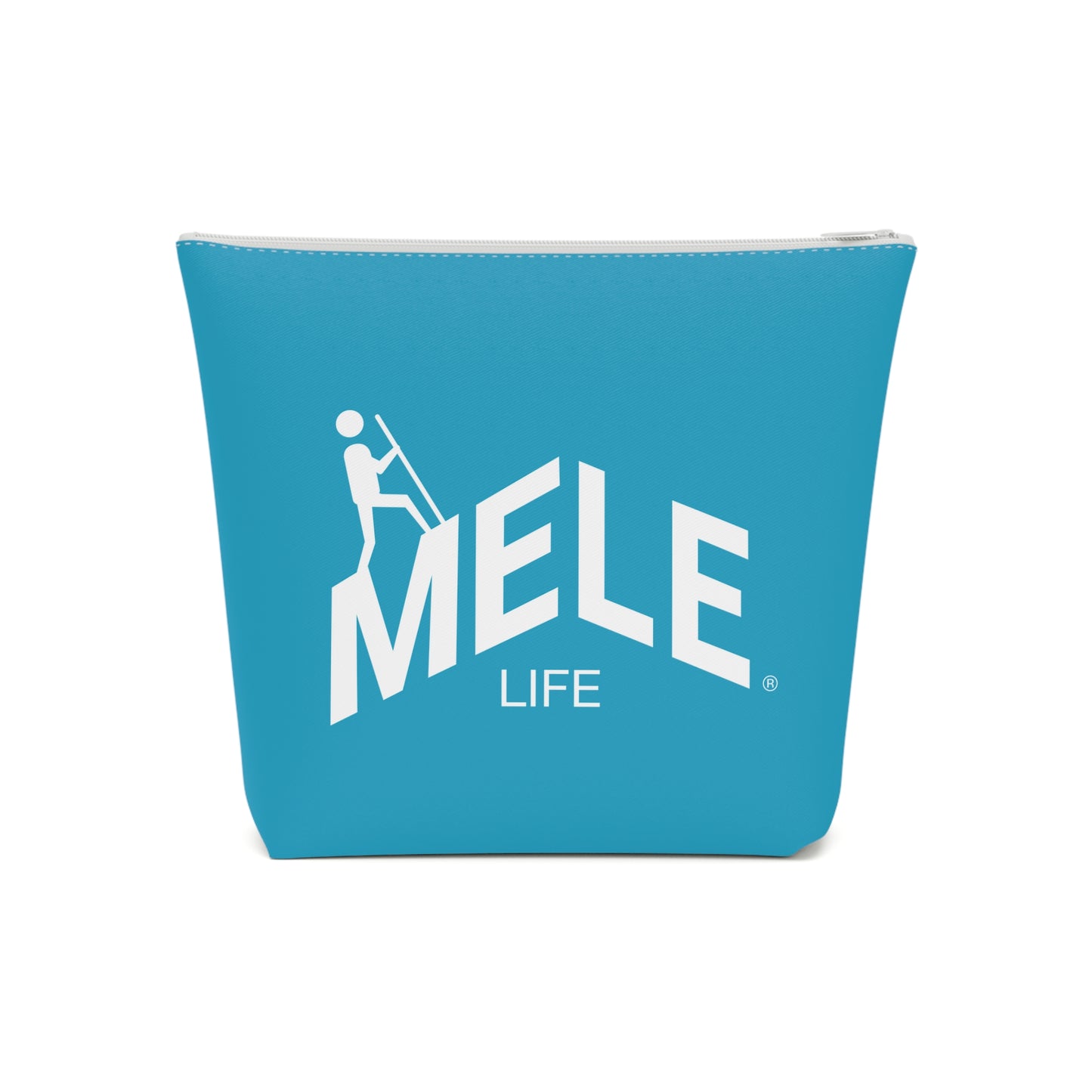 Cosmetic Bag - MELE LIFE logo   (turquoise)