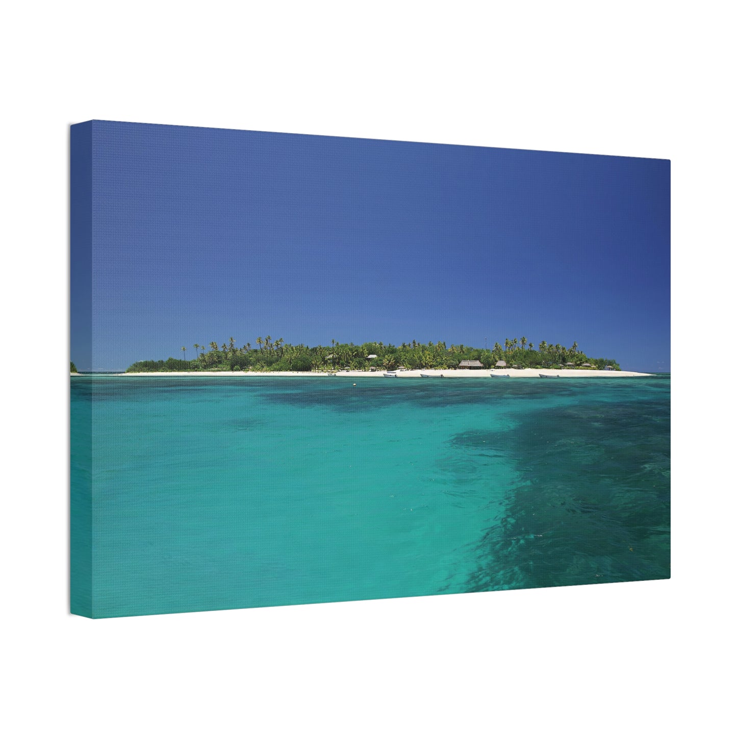 Canvas Wall Art - Tropical Island (Fiji)