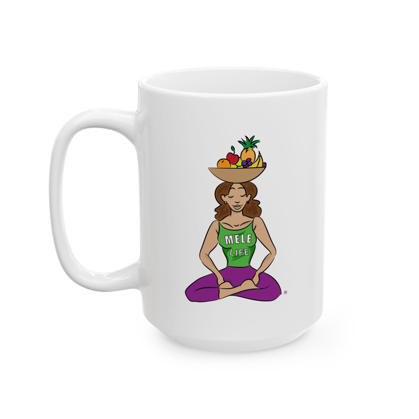 Coffee Mug (11oz/15oz) - Yoga Lady 1