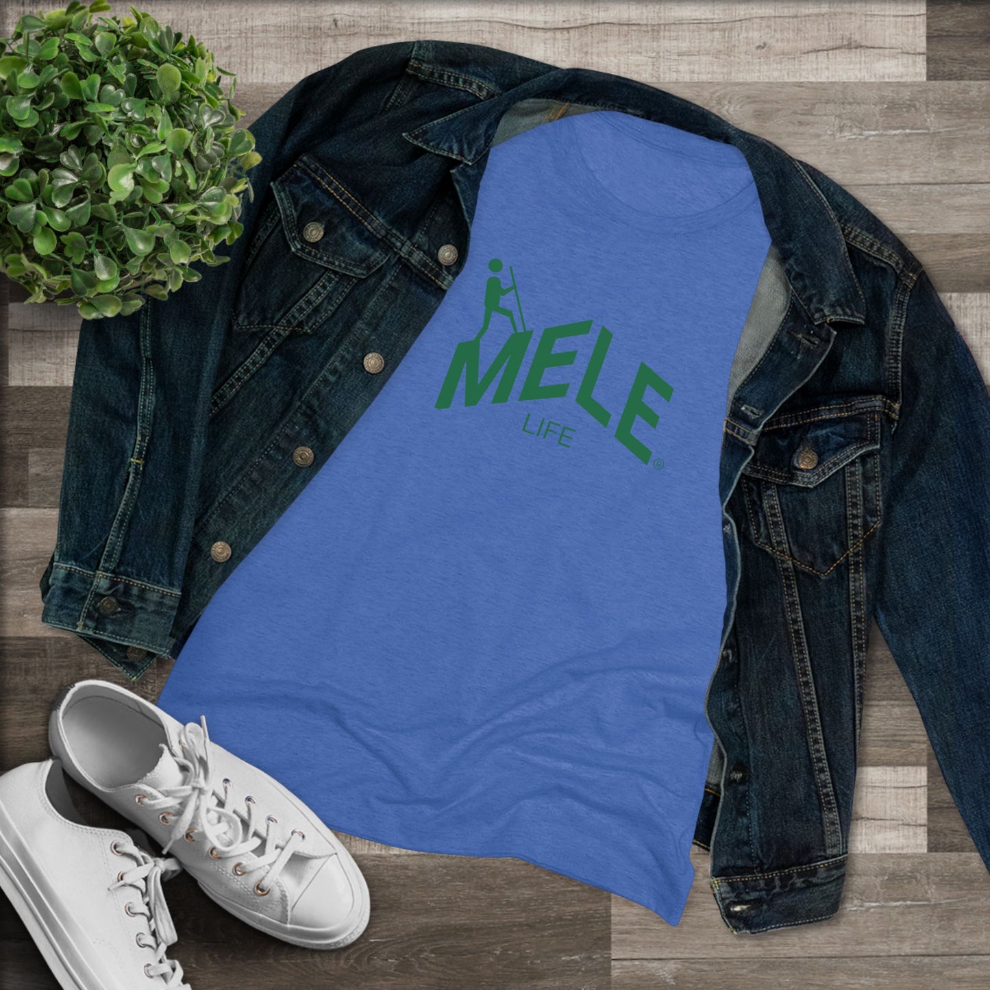 Women's Triblend Tee - MELE LIFE