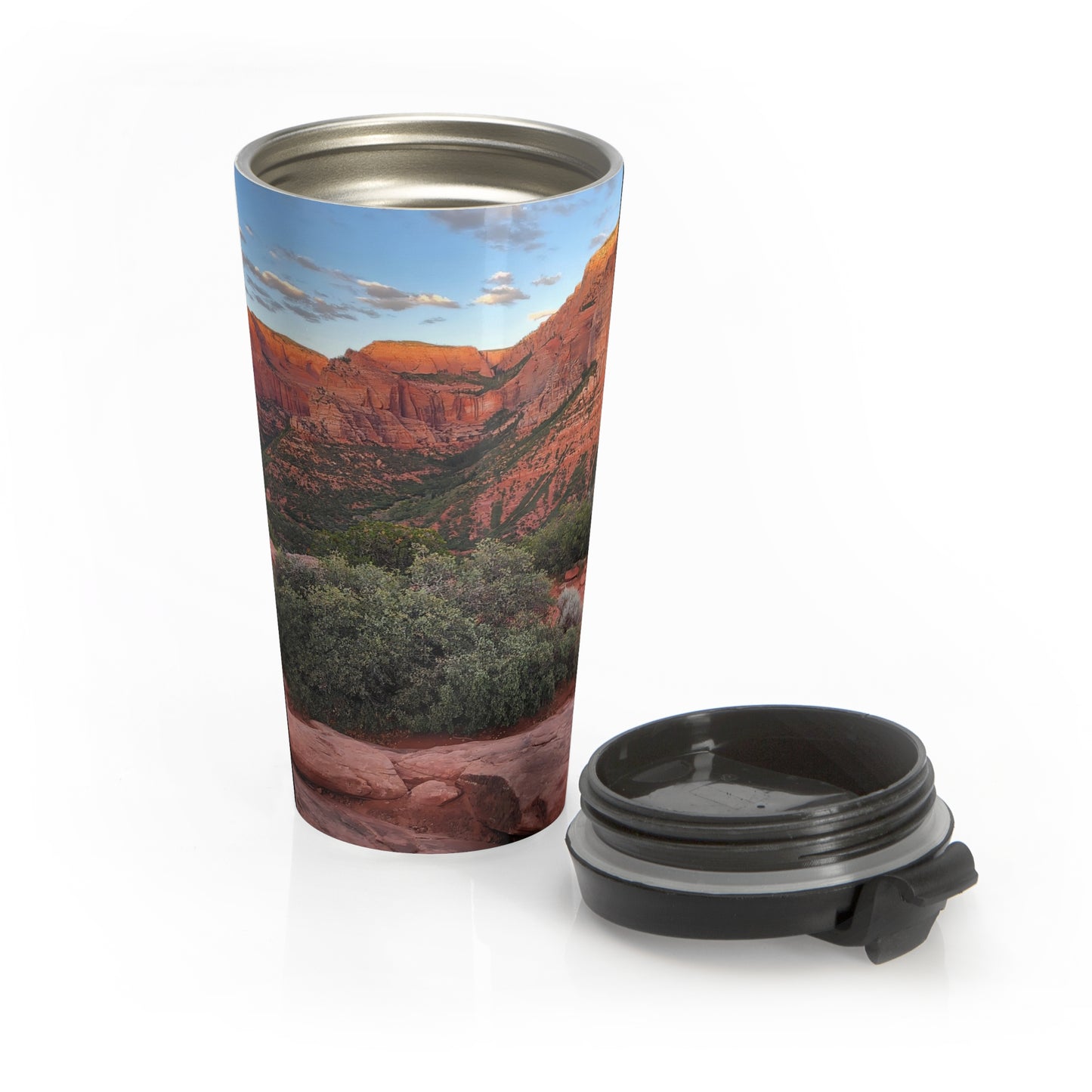 Travel Mug (15oz) - Kolob Canyons  (Zion National Park)