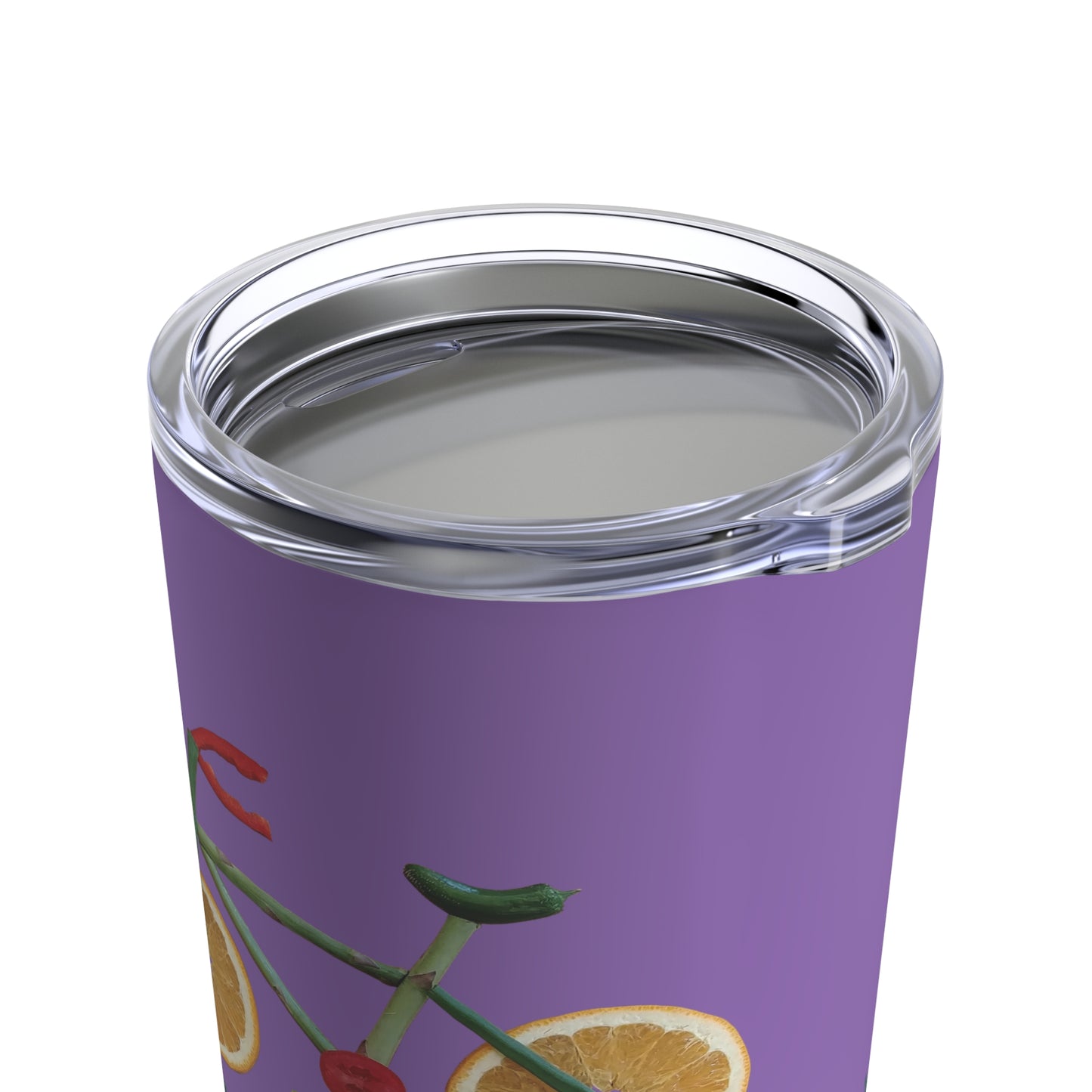 Tumbler 20oz - Veggie Bike   (purple)