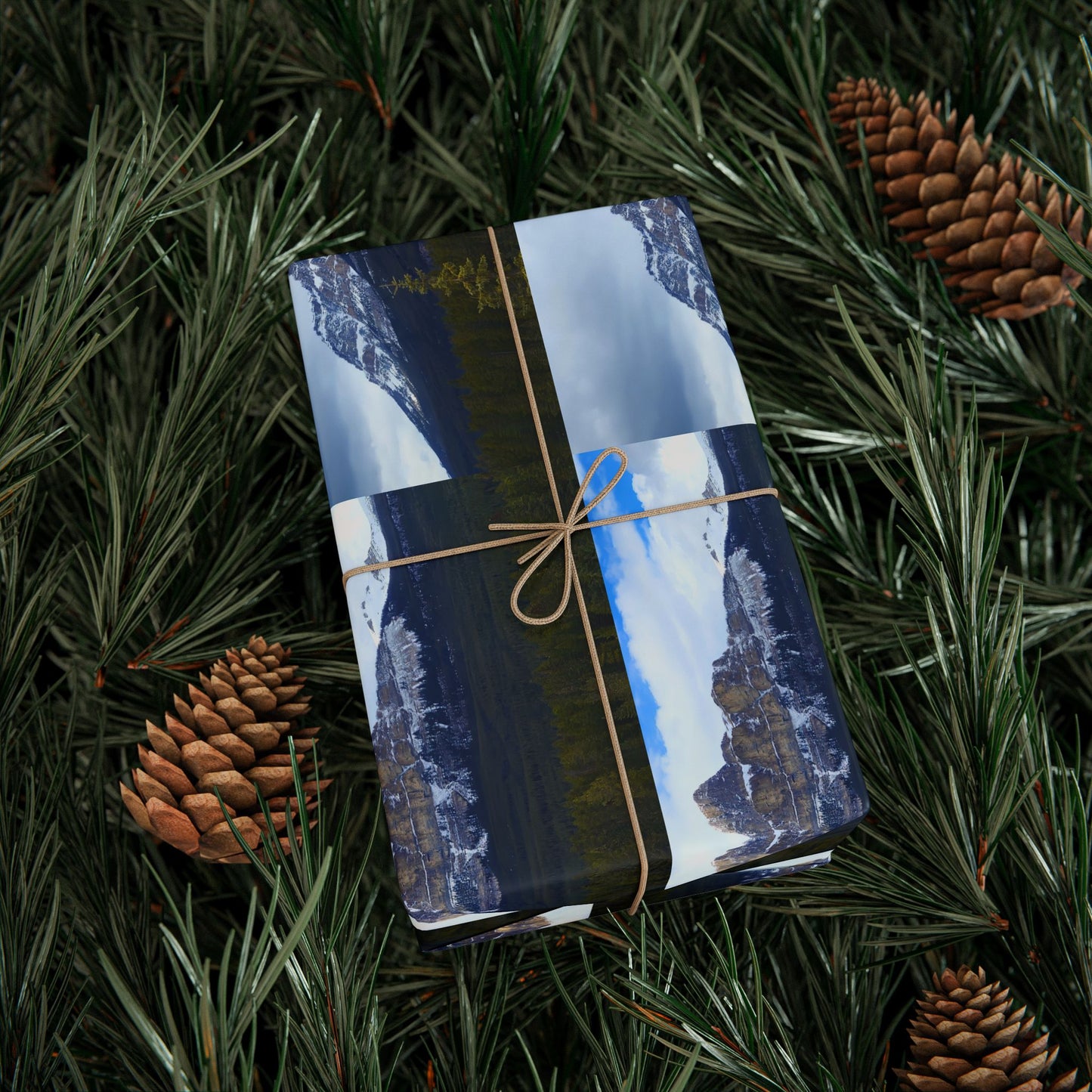 Wrapping Paper - Castle Mountain in Banff National Park