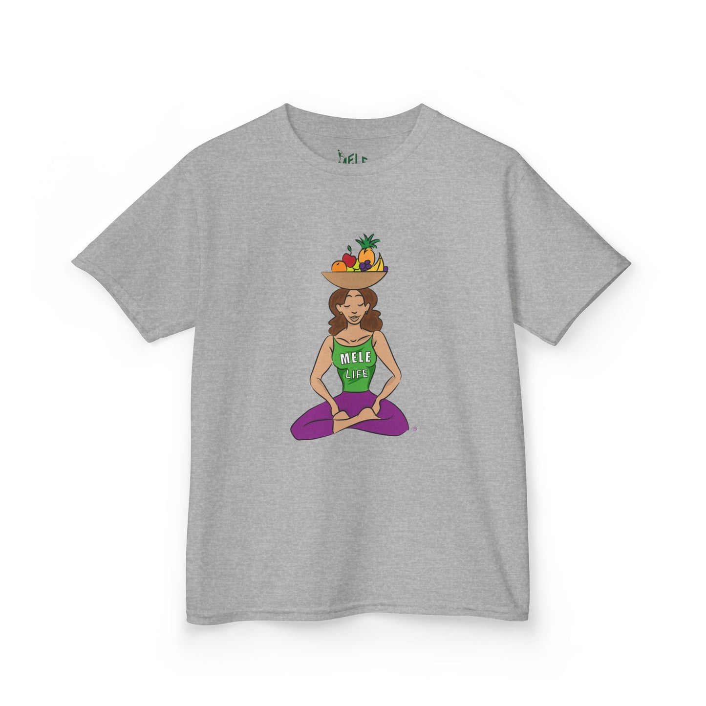Kids Tee - Yoga Lady 1