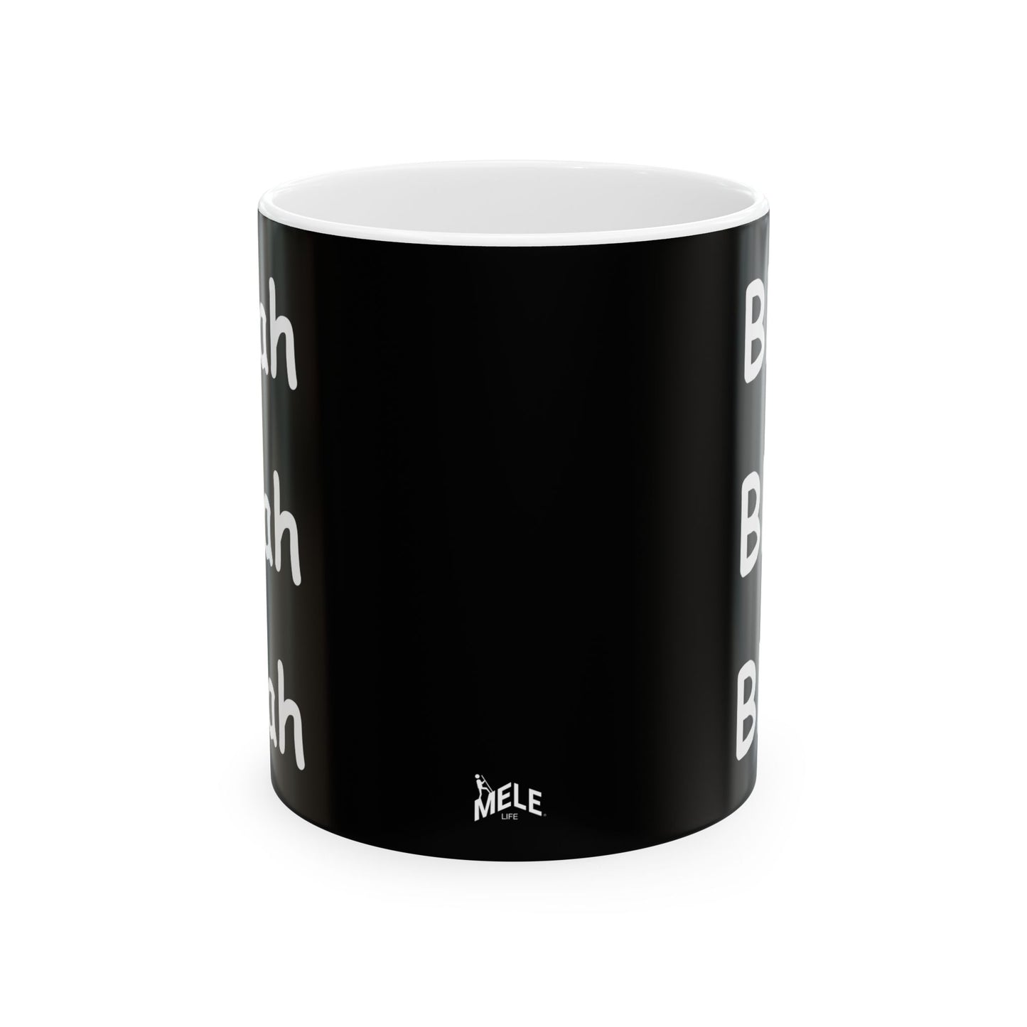 Coffee Mug (11oz/15oz) - Blah Blah Blah  (black)