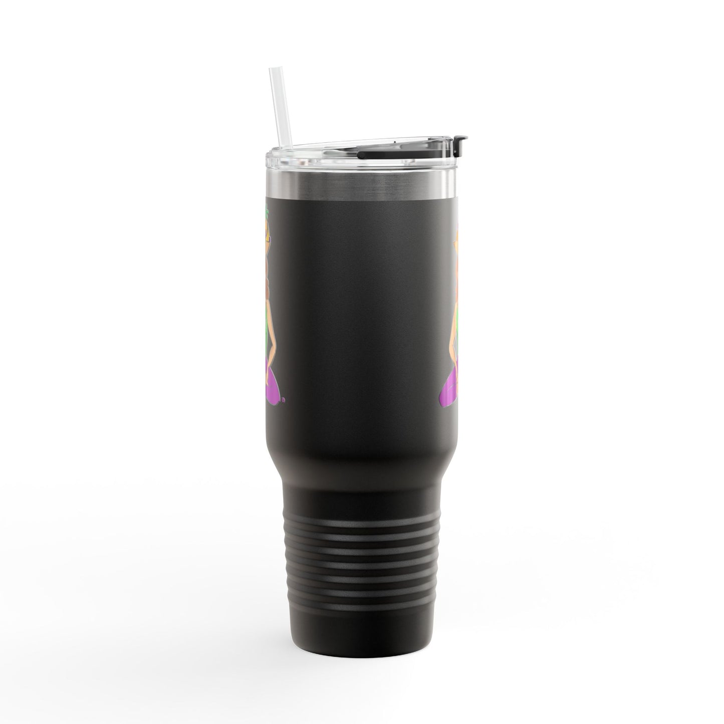 Travel Mug (40 oz) - Yoga Lady 1
