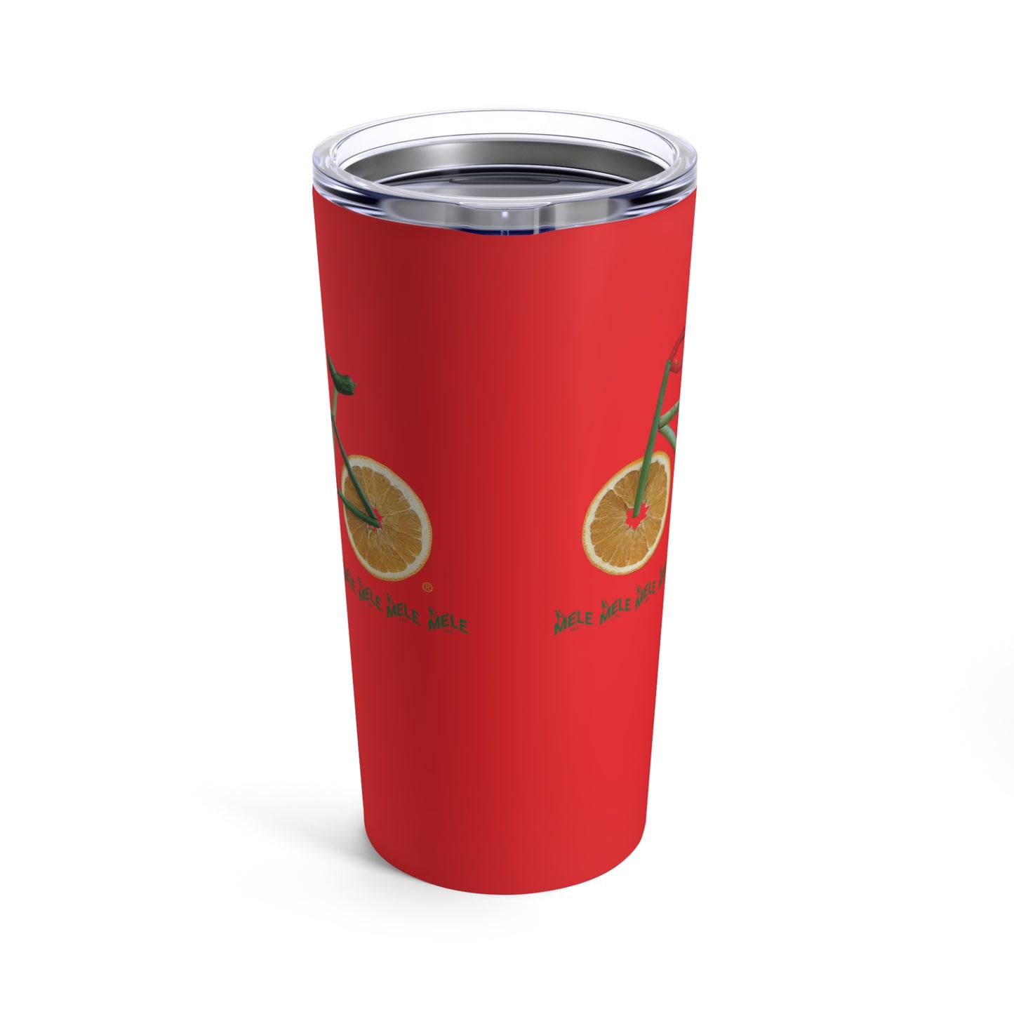 Tumbler 20oz - Veggie Bike   (red)