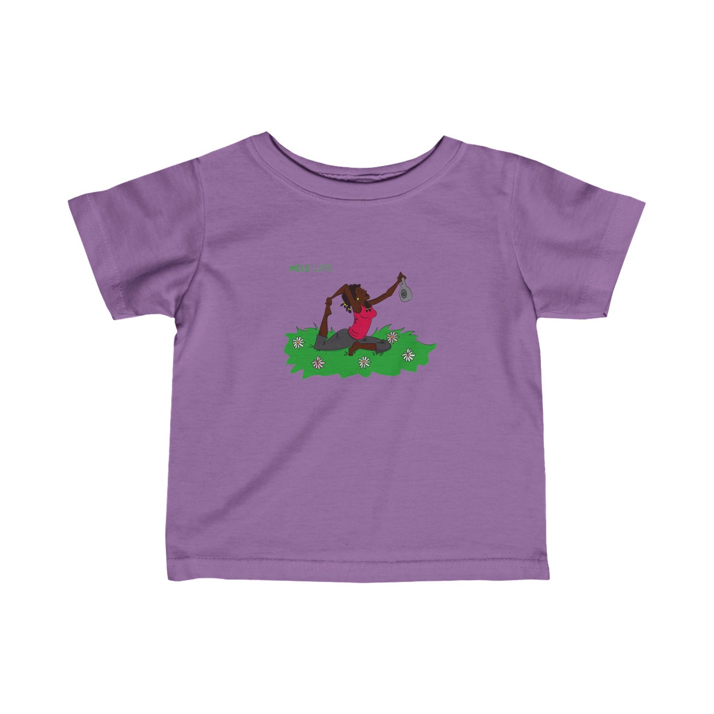 Infant Tee - Yoga Lady2