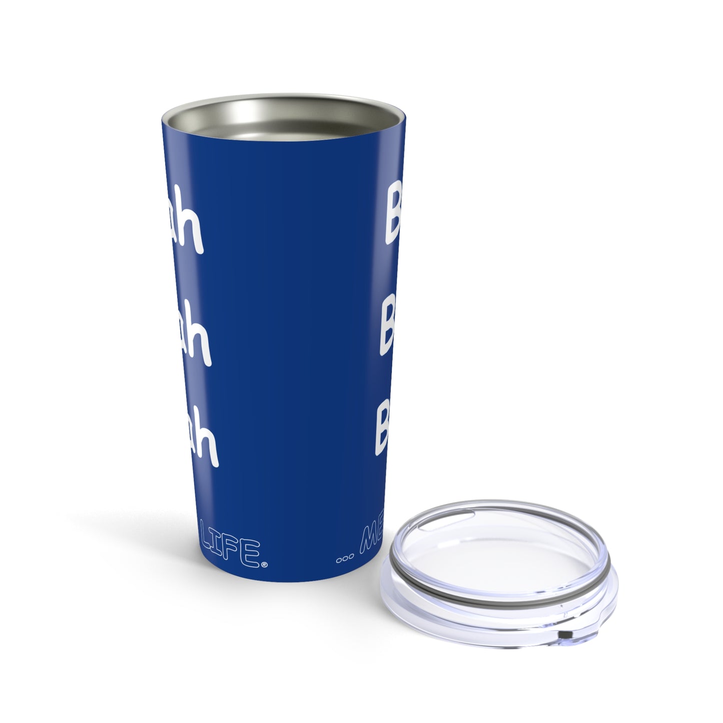 Tumbler (20oz) - Blah Blah Blah  (blue)