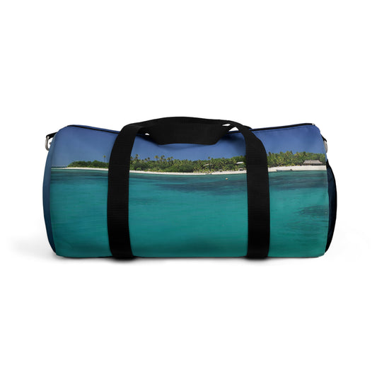 Duffel Bag - Tropical Island with Dolphins