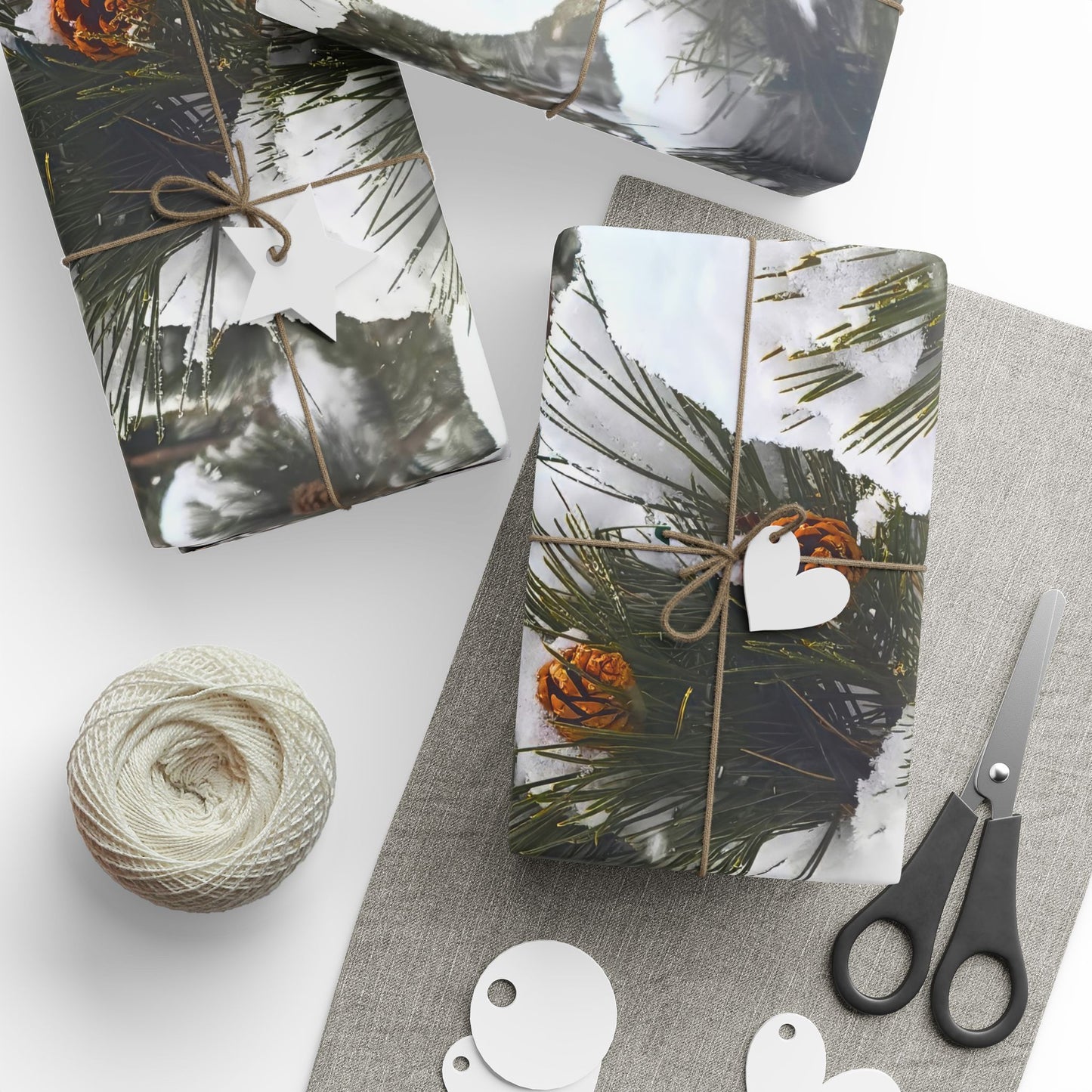 Wrapping Paper - Pine Cones