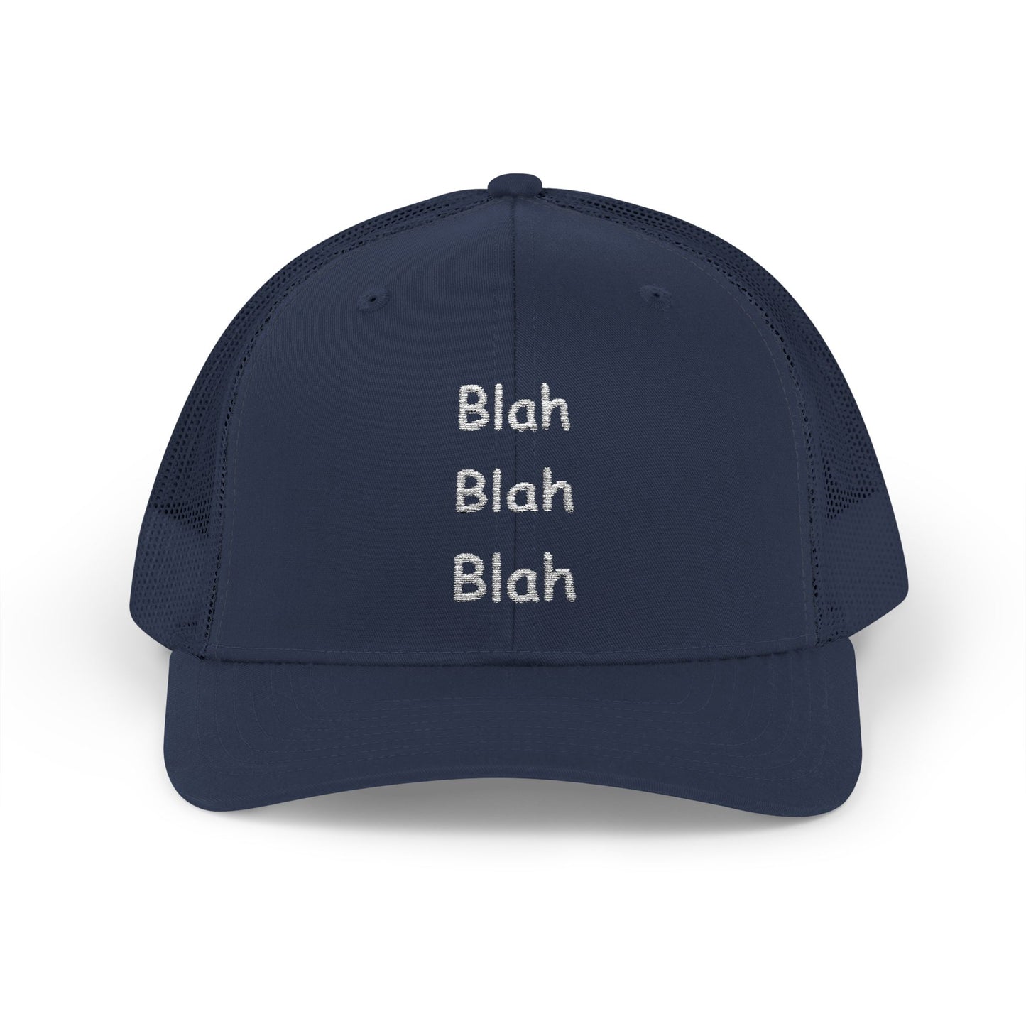 Baseball Cap (Snapback Trucker style) - Blah Blah Blah