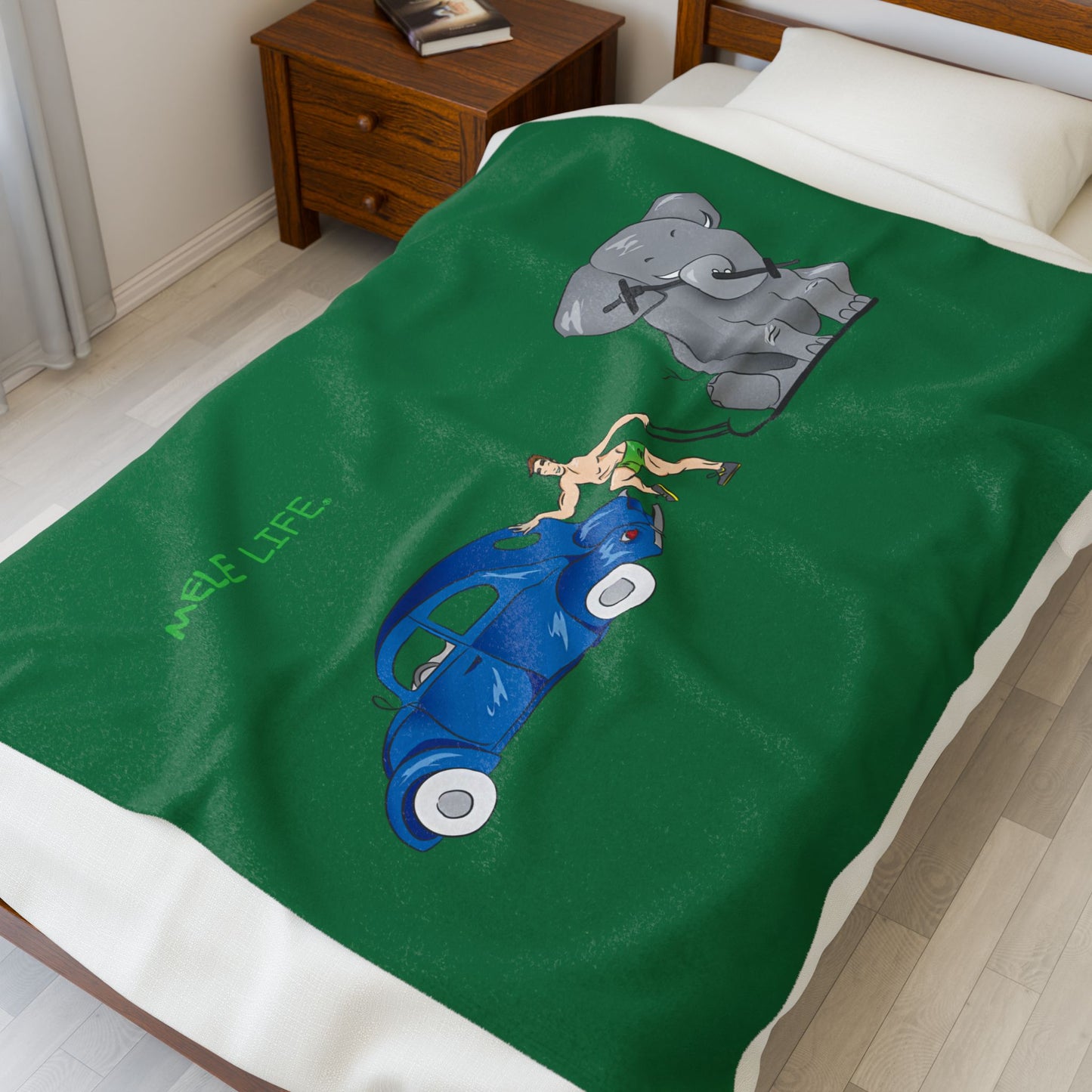 Blanket  - Strong White Man  (green)
