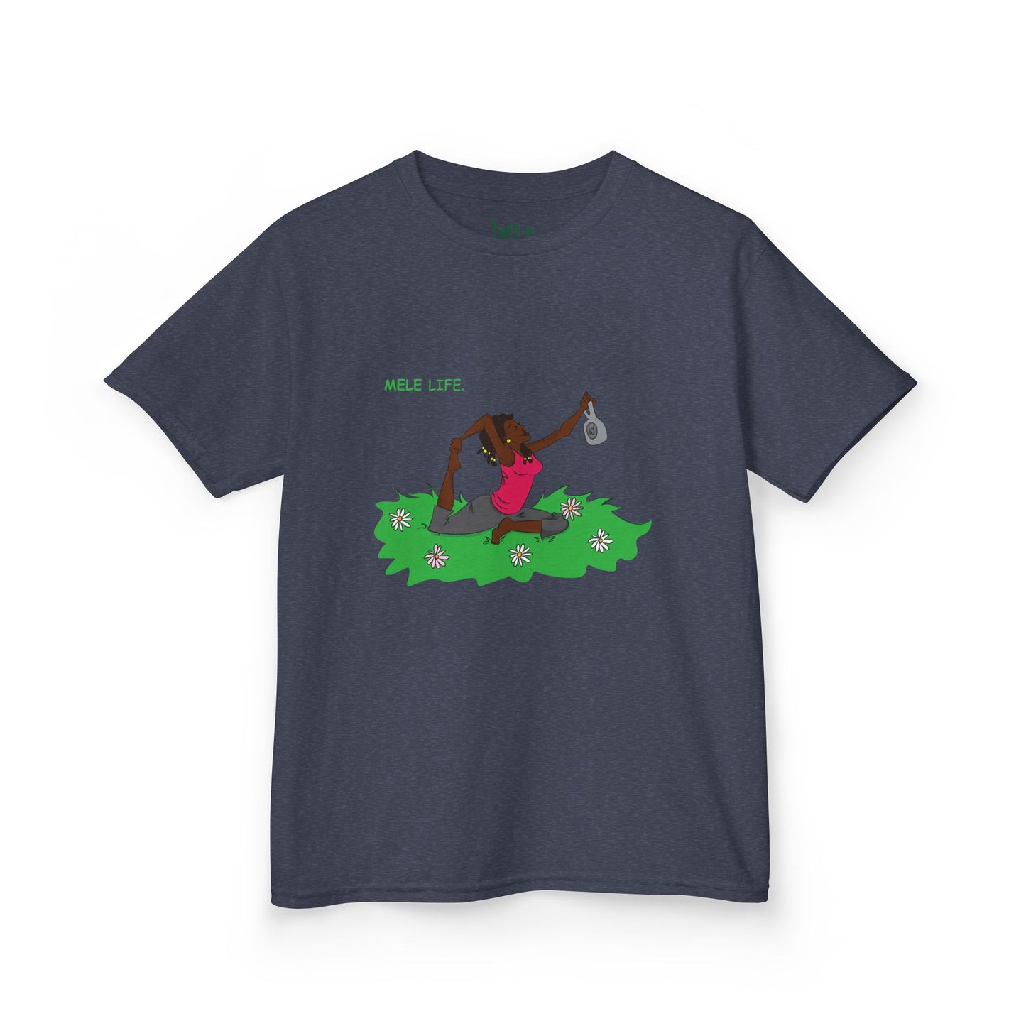 Kids Tee - Yoga Lady 2