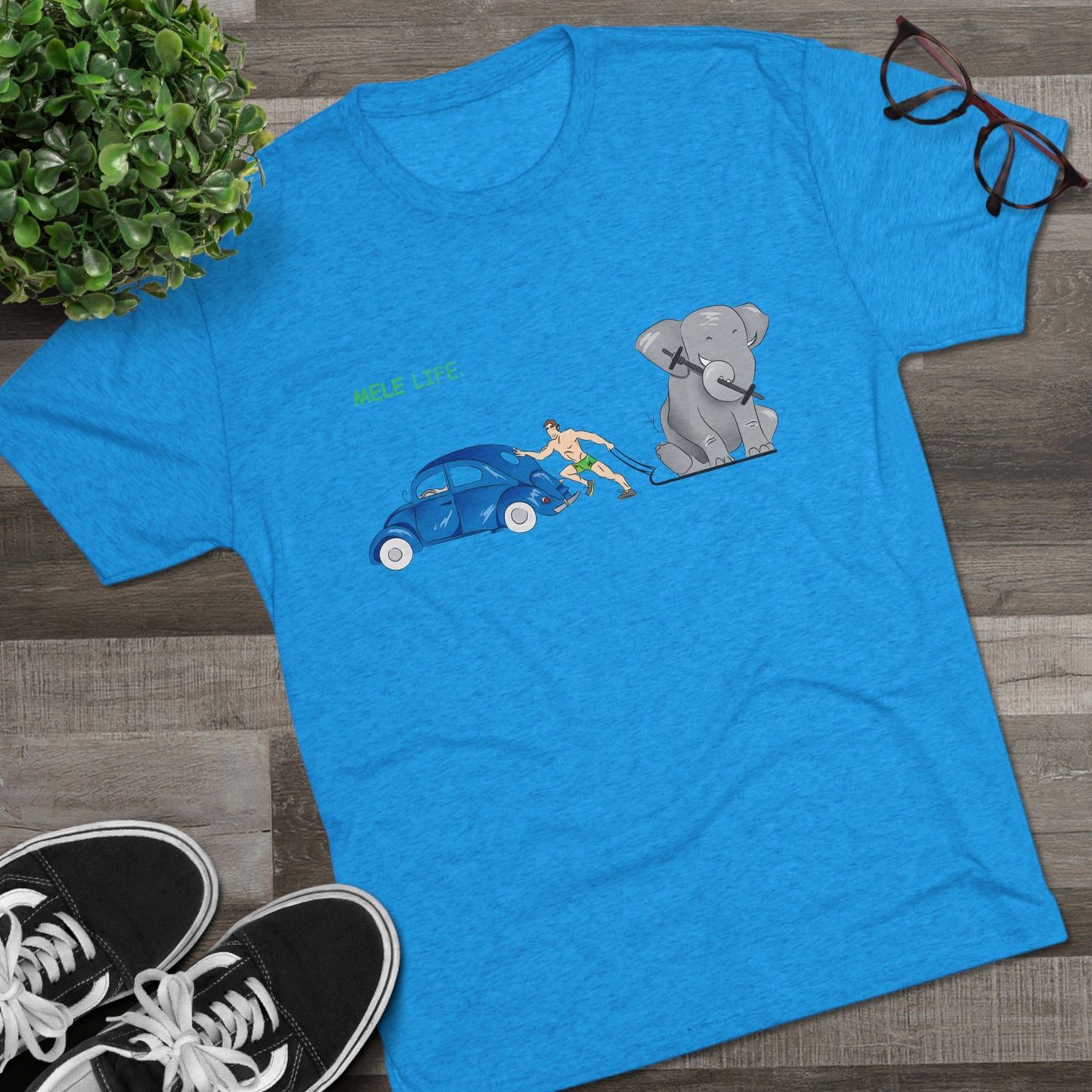 Triblend Tee (unisex) - Strong White Man