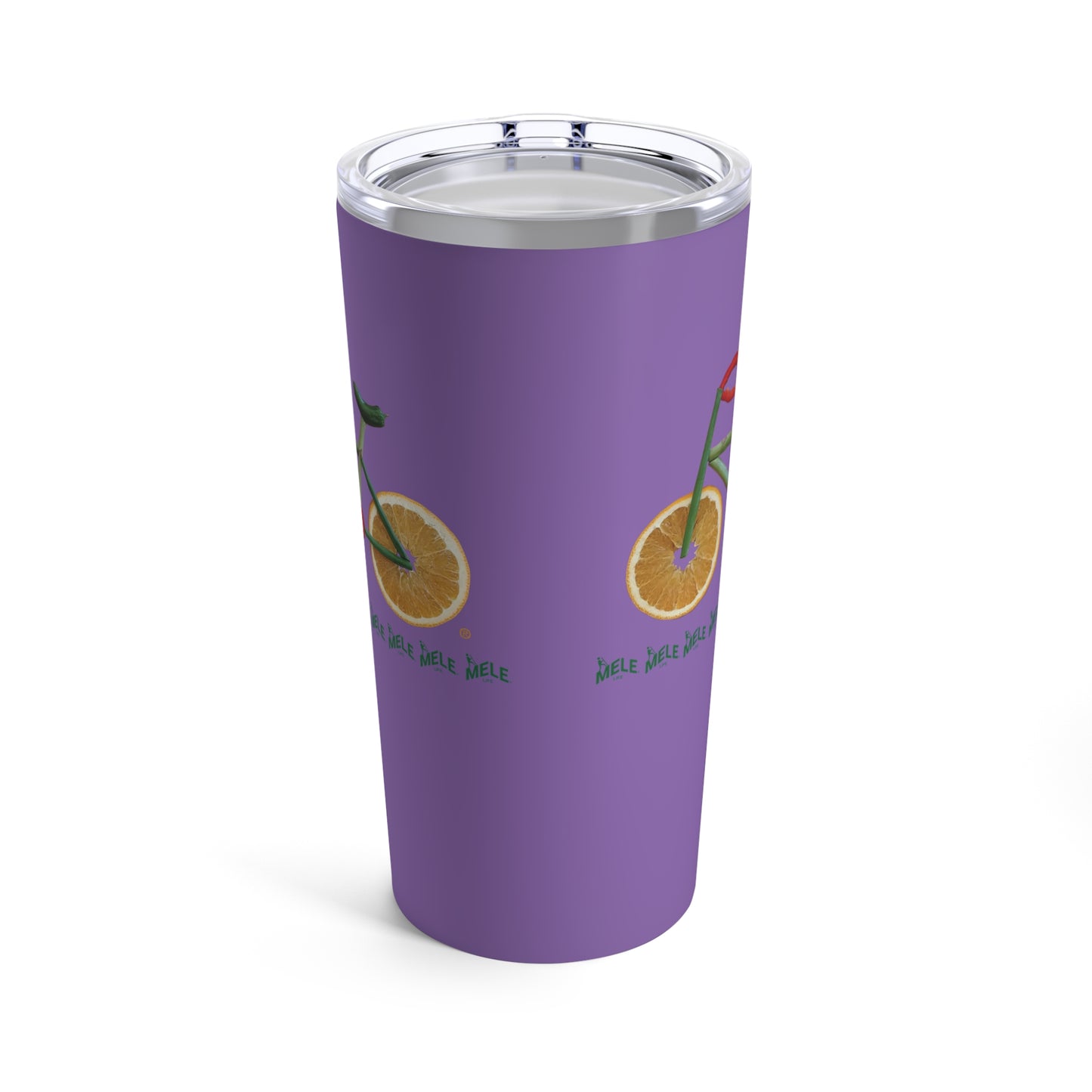 Tumbler 20oz - Veggie Bike   (purple)