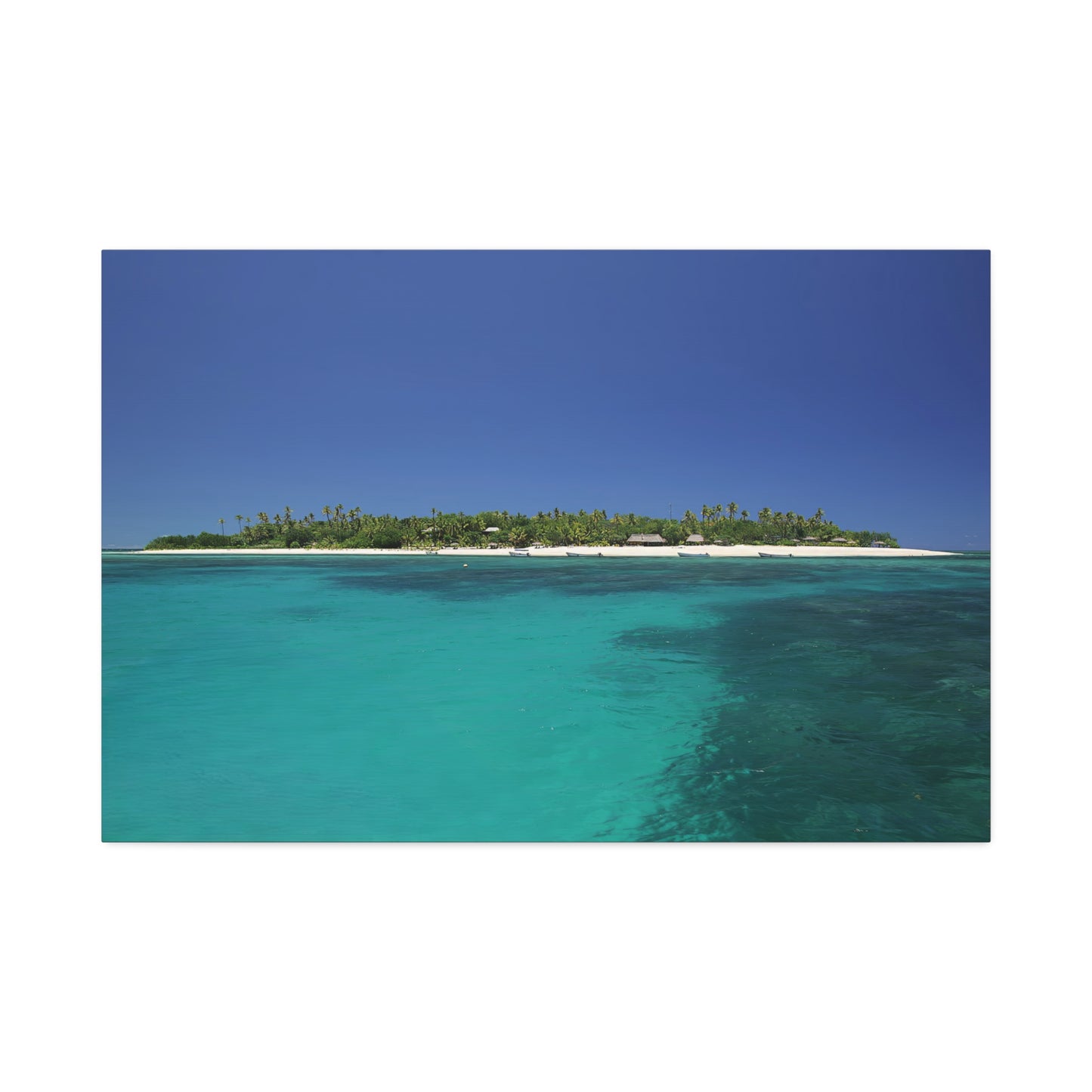 Canvas Wall Art - Tropical Island (Fiji)