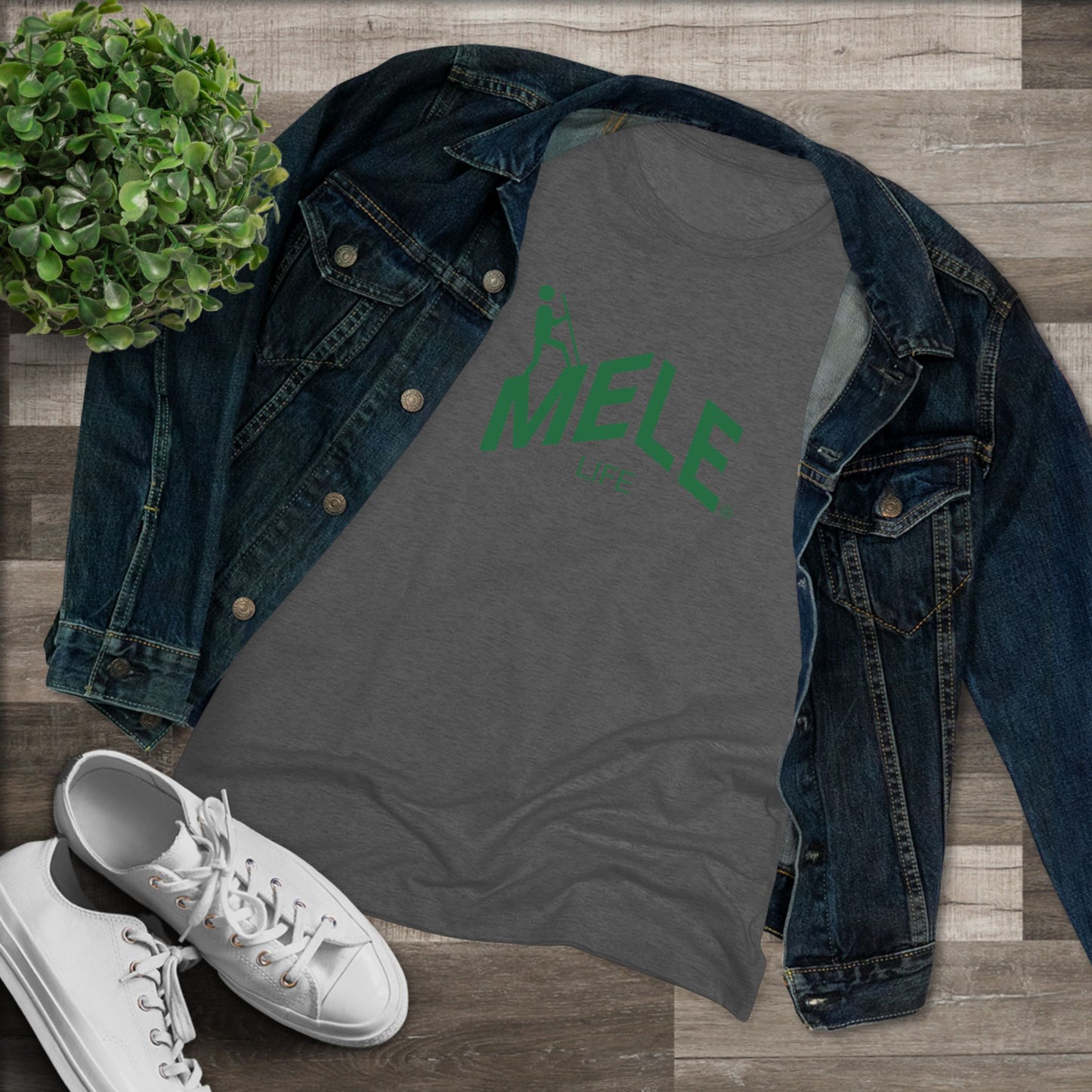 Women's Triblend Tee - MELE LIFE