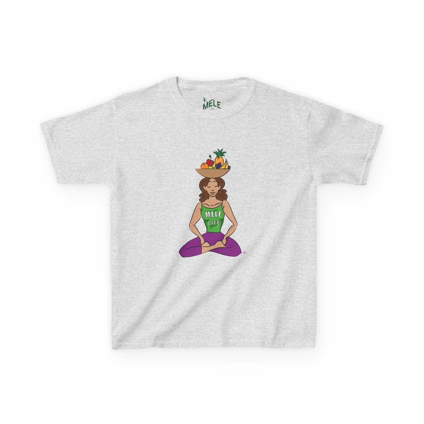 Kids Tee - Yoga Lady 1