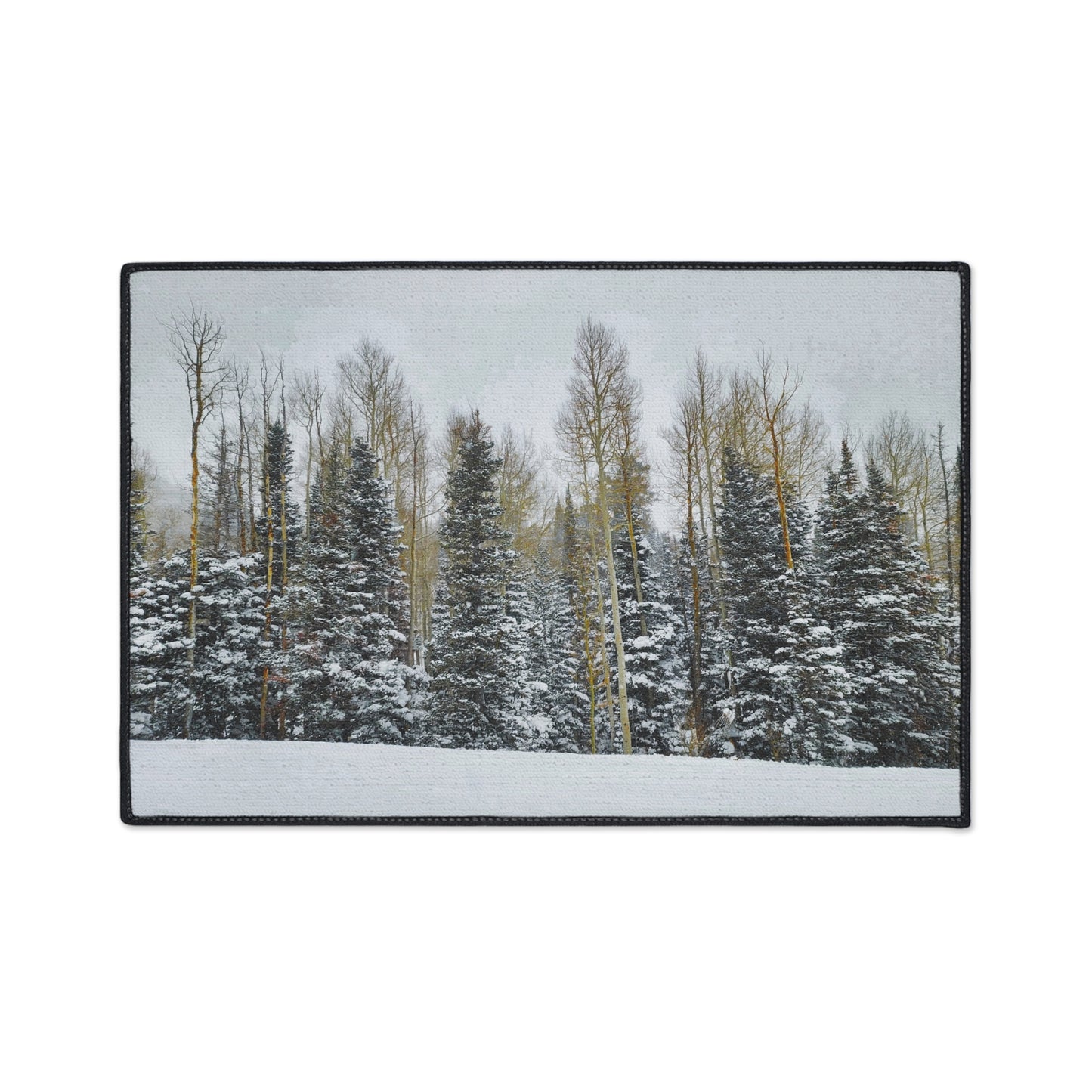Floor Mat - Forest Winterscape