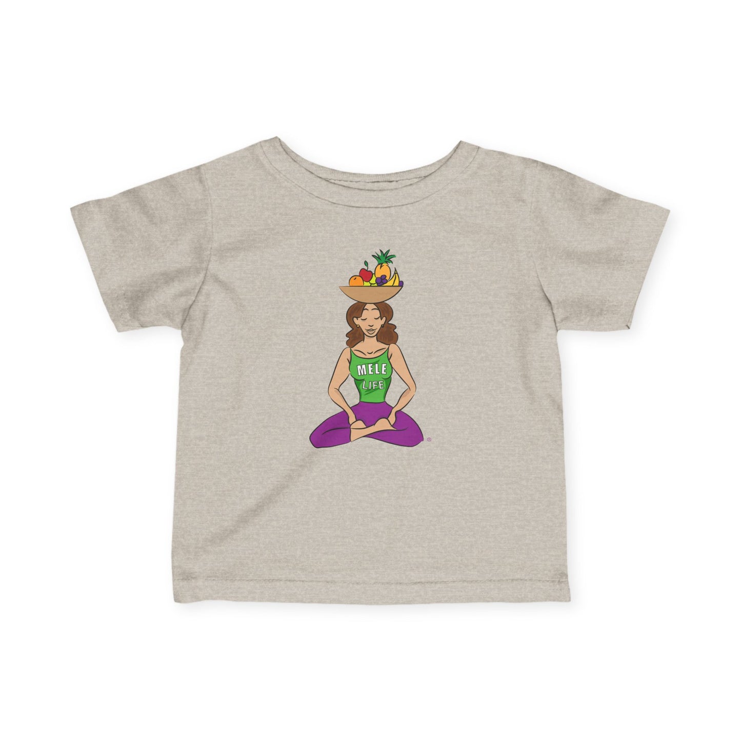 Infant Tee - Yoga Lady 1
